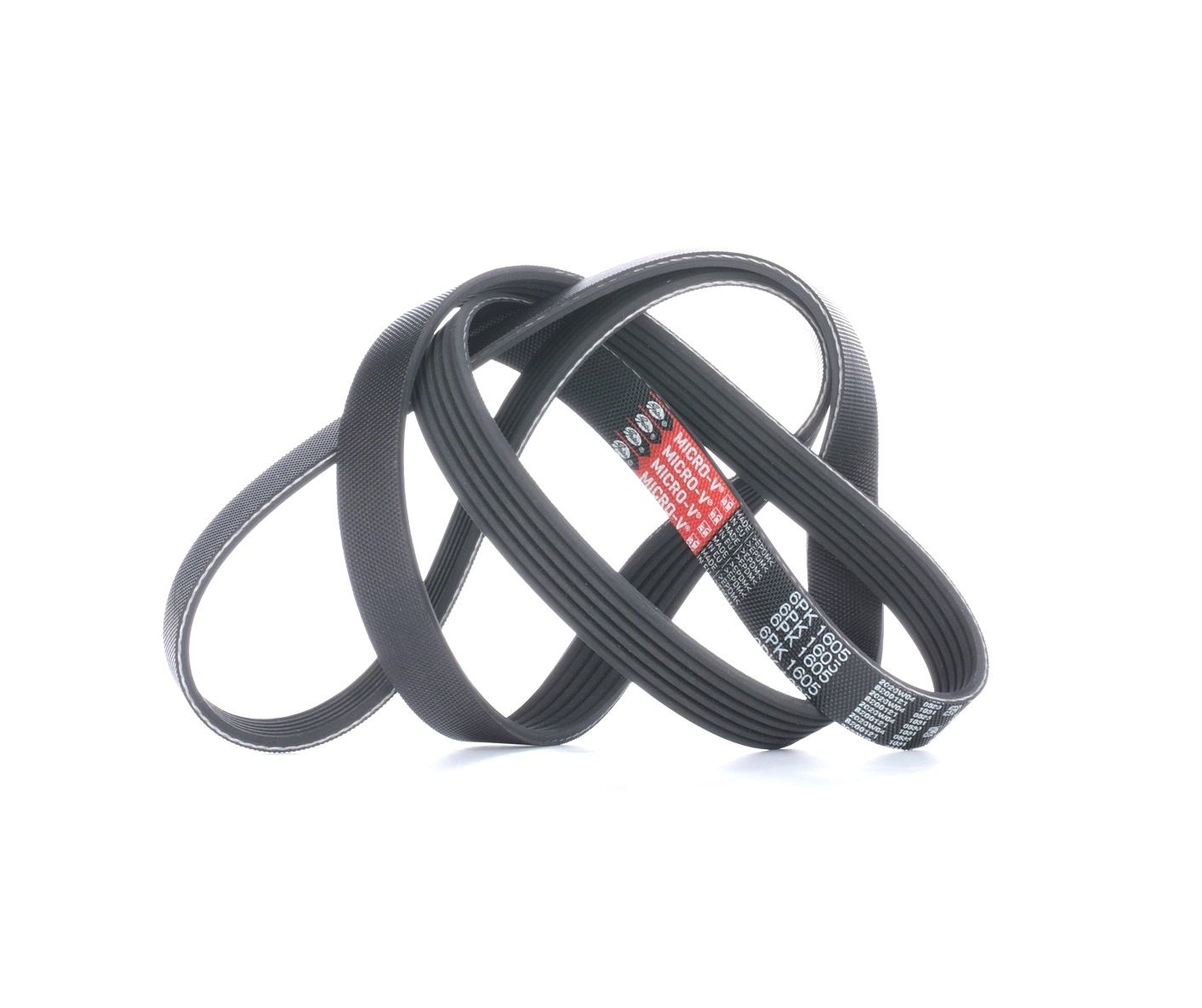 GATES Courroie Trapézoïdale à Nervures 6PK1605 BMW,OPEL,RENAULT,1 E87,1 E81,1 Coupé E82,1 Descapotab