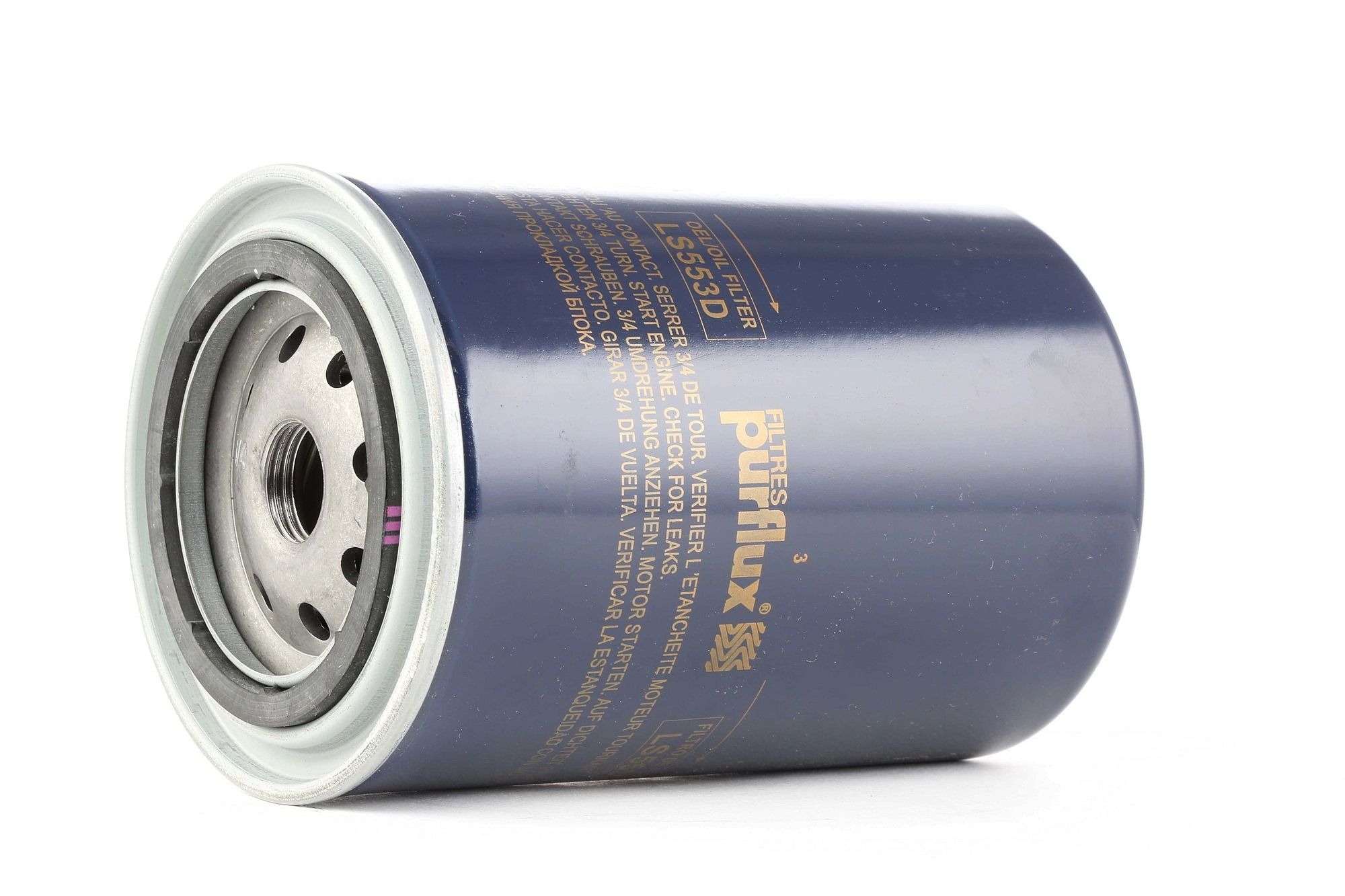 PURFLUX Filtre à Huile LS553D Oil Filtre VOLVO,AUDI,VW,760 704, 764,A4 8D2, B5,A4 Avant 8ED, B7,A4 8