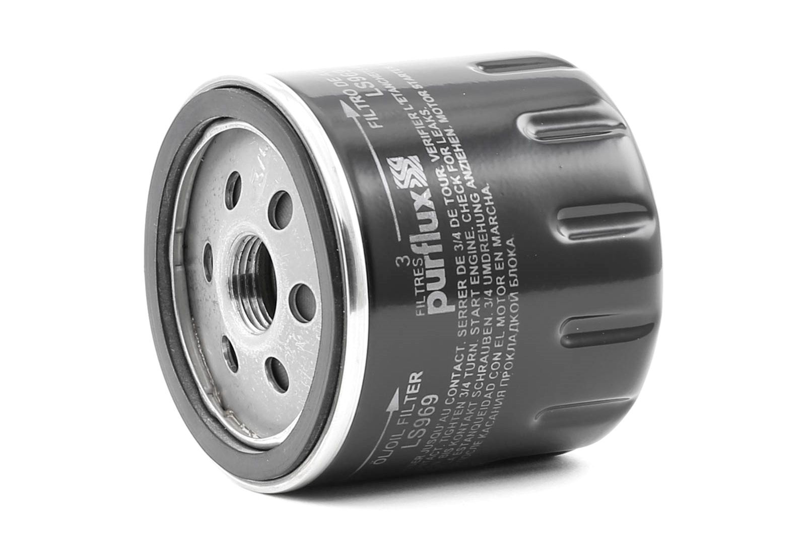 PURFLUX Filtre à Huile LS969 Oil Filtre AUDI,VW,SKODA,A1 8X1, 8XF,A3 Sportback 8VA,A2 8Z0,Q3 8U,A1 S