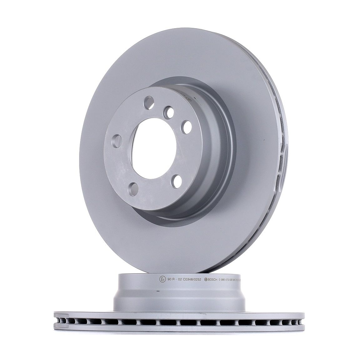 BOSCH Disques De Frein 0 986 479 A06 Frein à Disque,Disque de frein BMW,3 F30, F35, F80,3 Touring F3