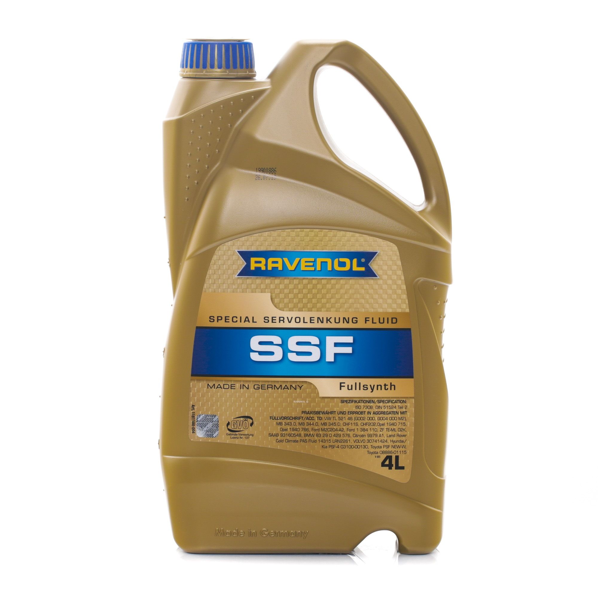 RAVENOL Huile hydraulique 1181100-004-01-999 BMW,SAAB,VOLVO,3 E46,X3 E83,3 Coupé E46,3 E36,3 Touring