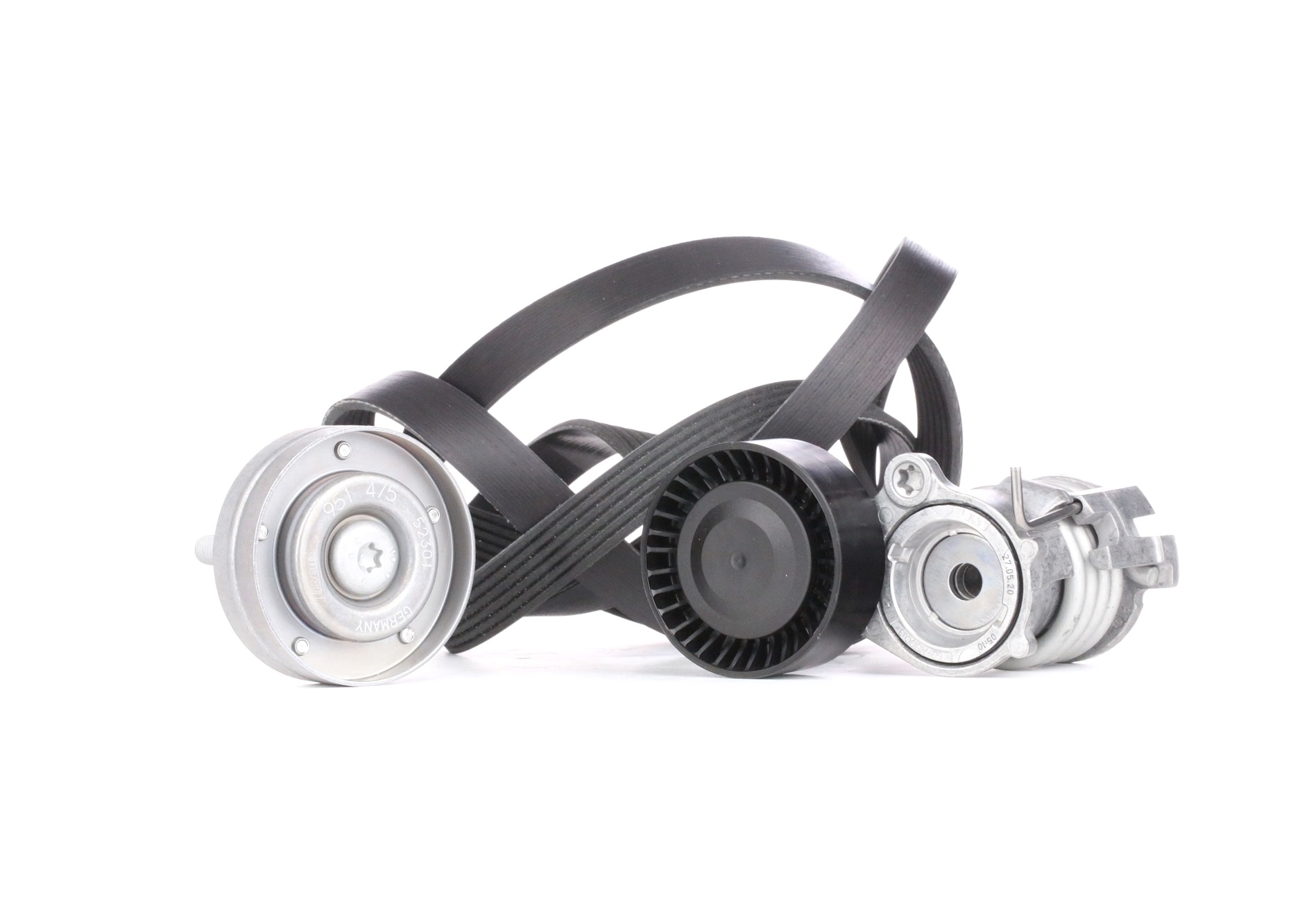 INA Jeu De Courroie Trapézoïdale à Nervures 529 0090 10 Jeu de courroies trapézoïdales à nervures VW