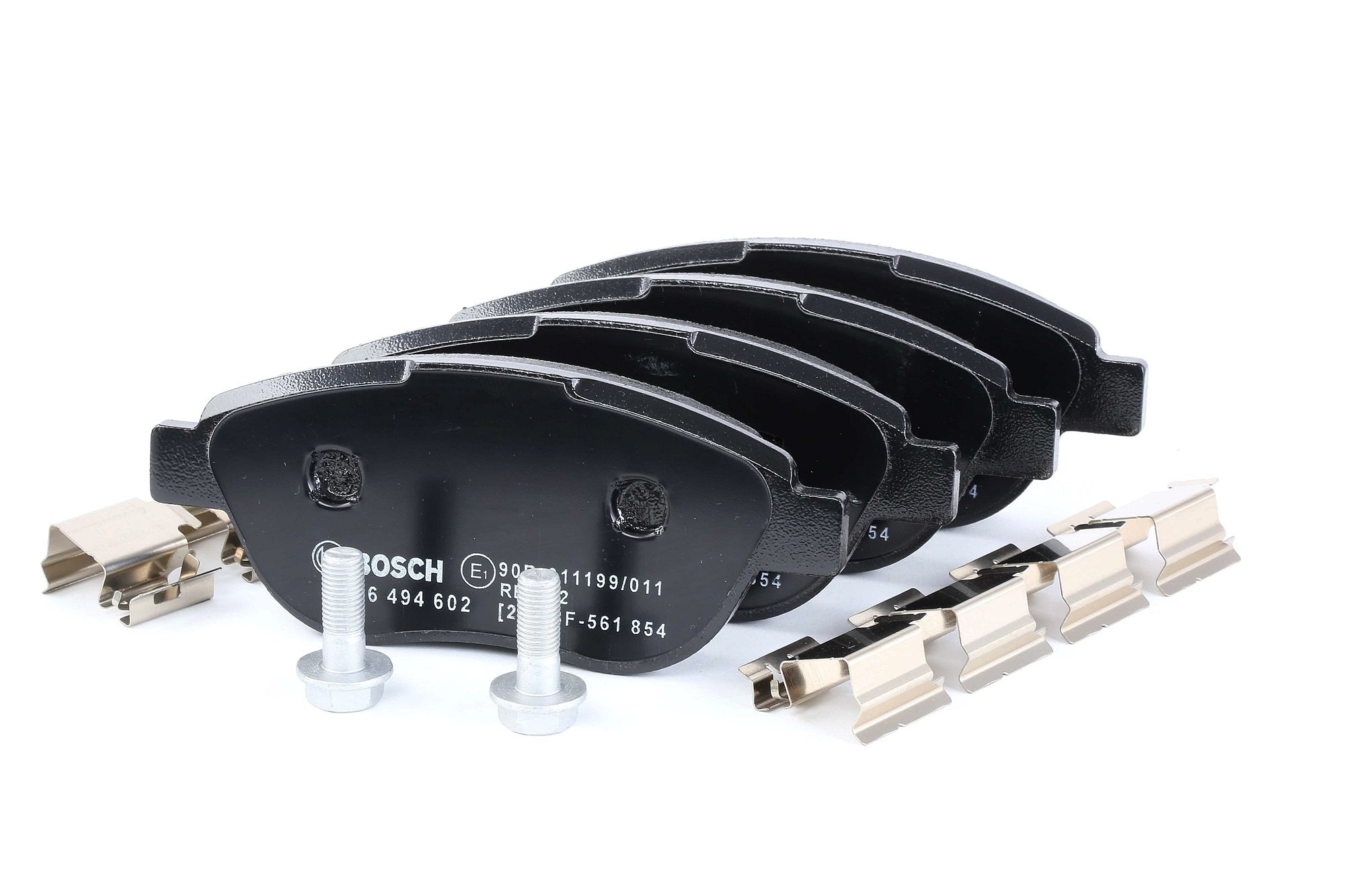 BOSCH Bremsbeläge 0 986 494 602 Bremsklötze,Scheibenbremsbelag PEUGEOT,CITROËN,206 Schrägheck 2A/C,207 WA_, WC_,307 SW 3H,207 CC WD_,307 CC 3B