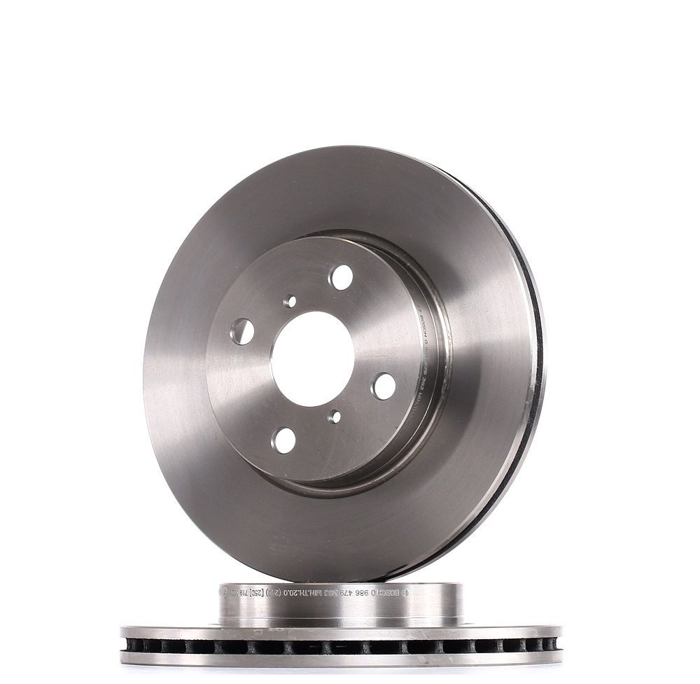 BOSCH Disques De Frein 0 986 479 C06 Frein à Disque,Disque de frein TOYOTA,DAIHATSU,YARIS SCP9_, NSP