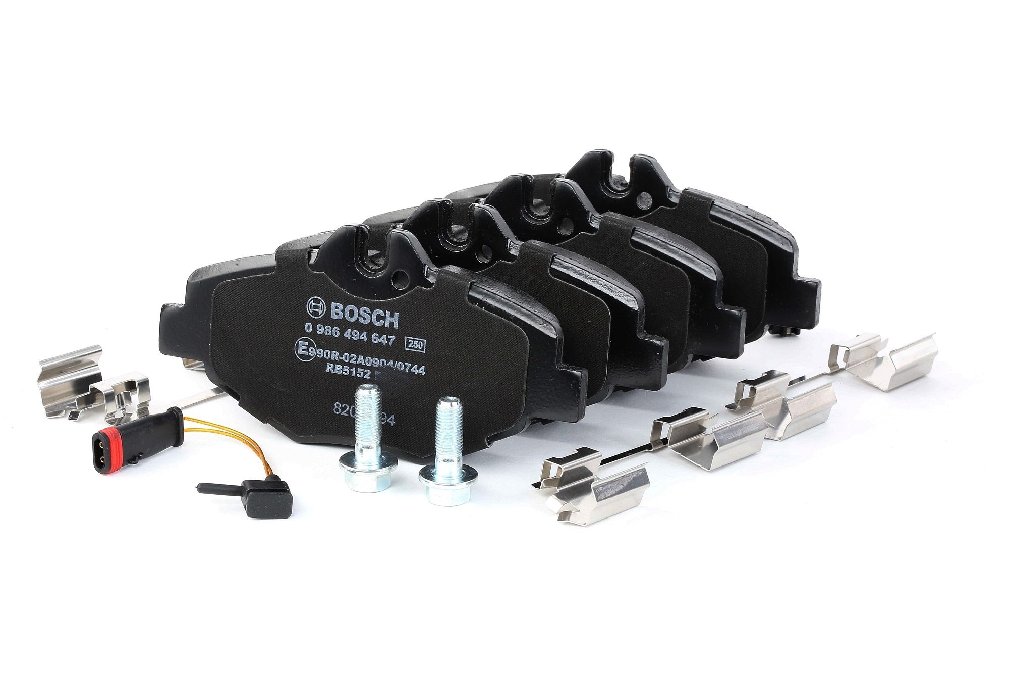 BOSCH Plaquettes De Frein 0 986 494 647 Jeu De Plaquettes De Frein,Jeu de plaquettes de frein, frein