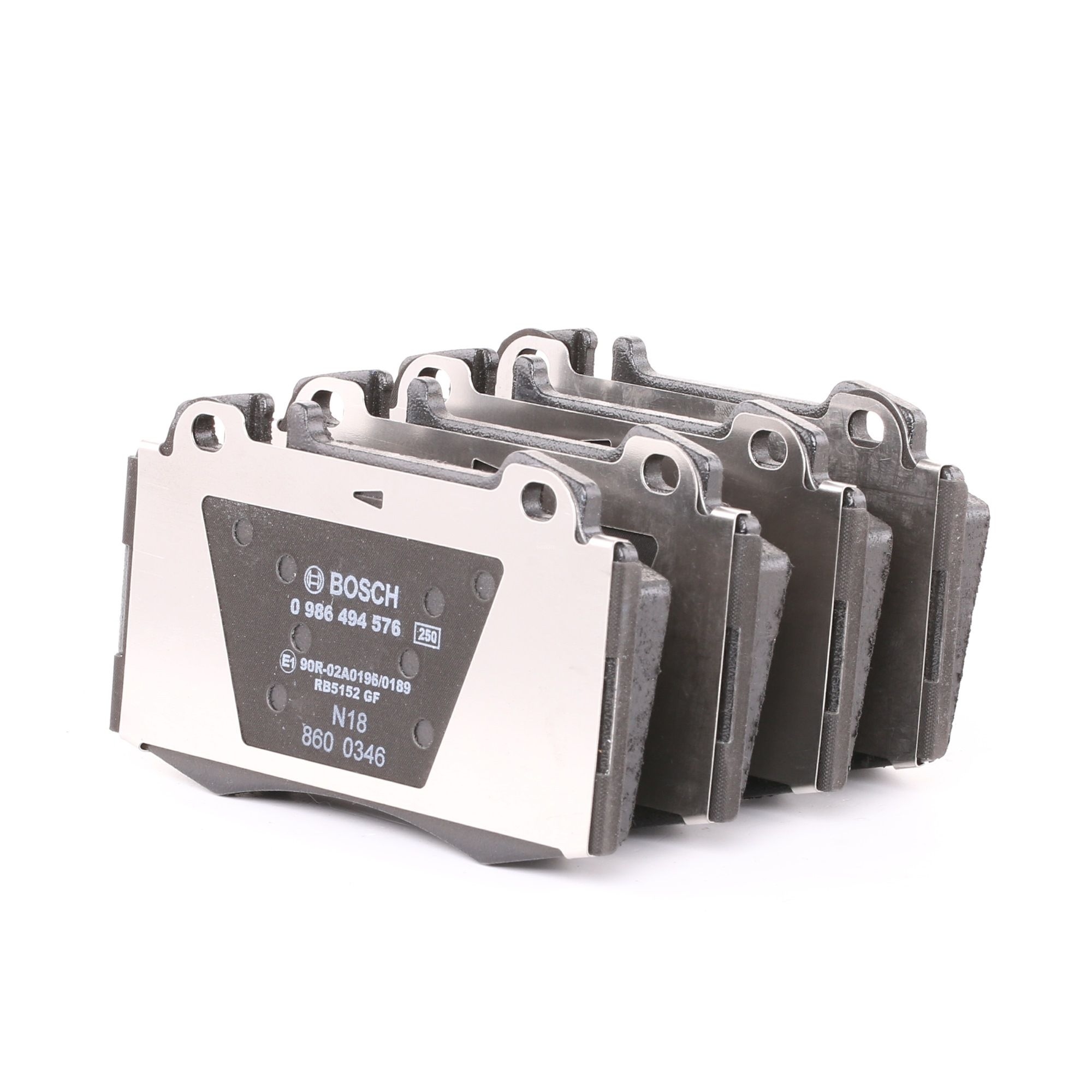 BOSCH Plaquettes De Frein 0 986 494 576 Jeu De Plaquettes De Frein,Jeu de plaquettes de frein, frein