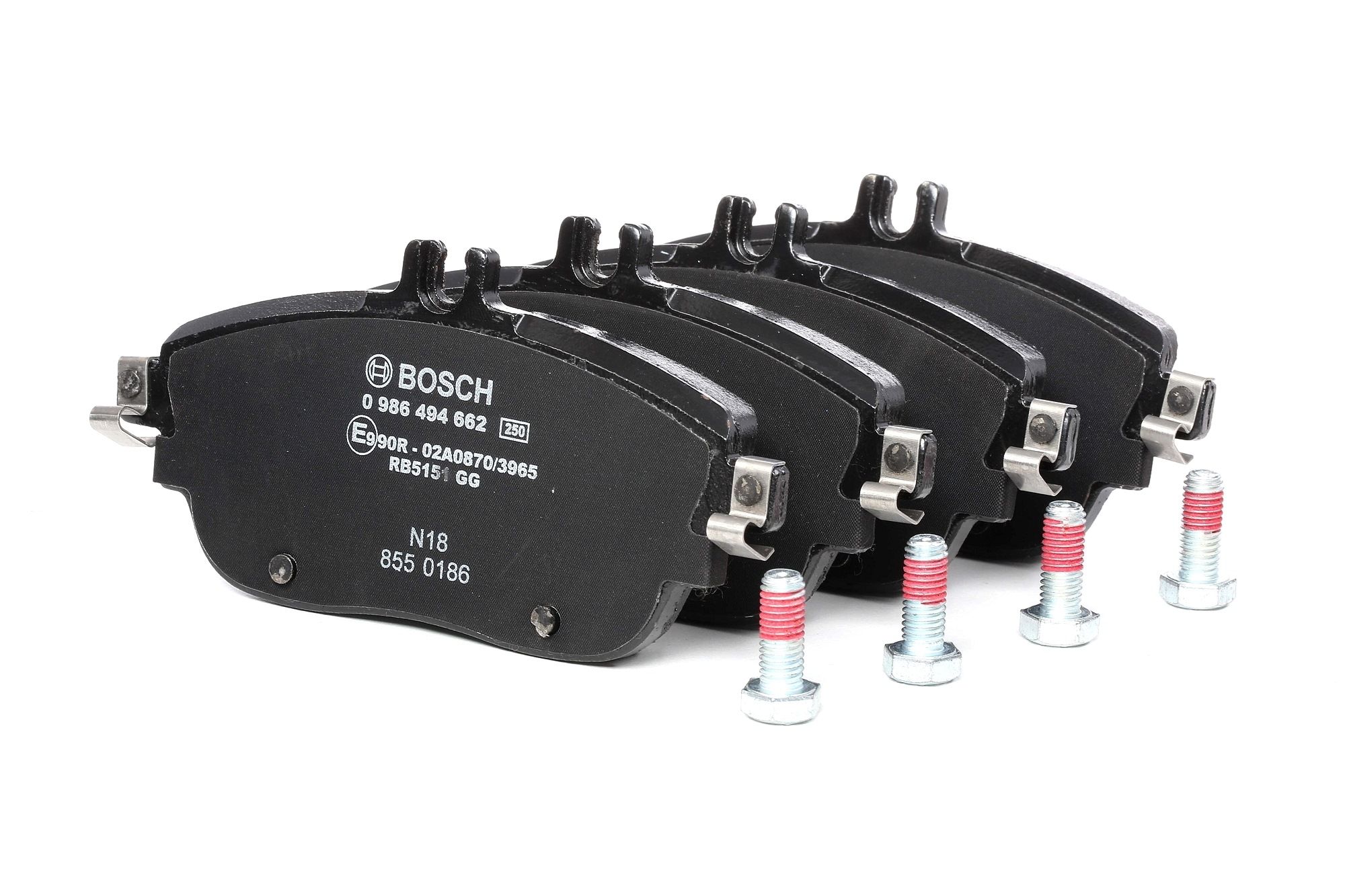 BOSCH Plaquettes De Frein 0 986 494 662 Jeu De Plaquettes De Frein,Jeu de plaquettes de frein, frein