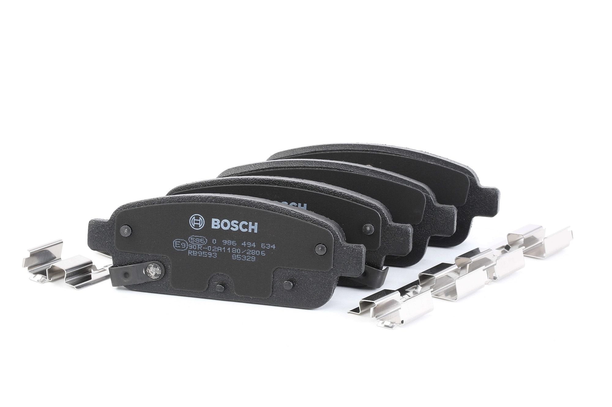 BOSCH Plaquettes De Frein 0 986 494 634 Jeu De Plaquettes De Frein,Jeu de plaquettes de frein, frein