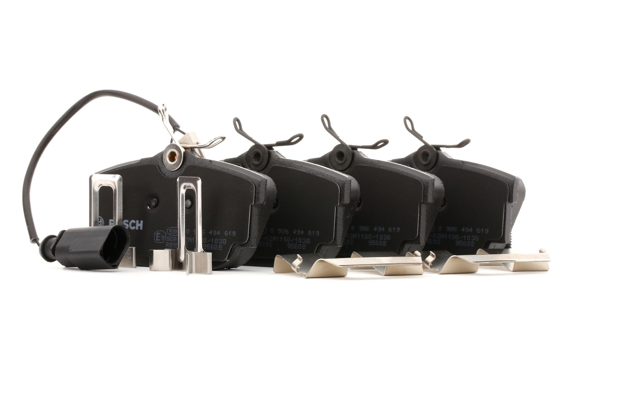 BOSCH Plaquettes De Frein 0 986 494 619 Jeu De Plaquettes De Frein,Jeu de plaquettes de frein, frein