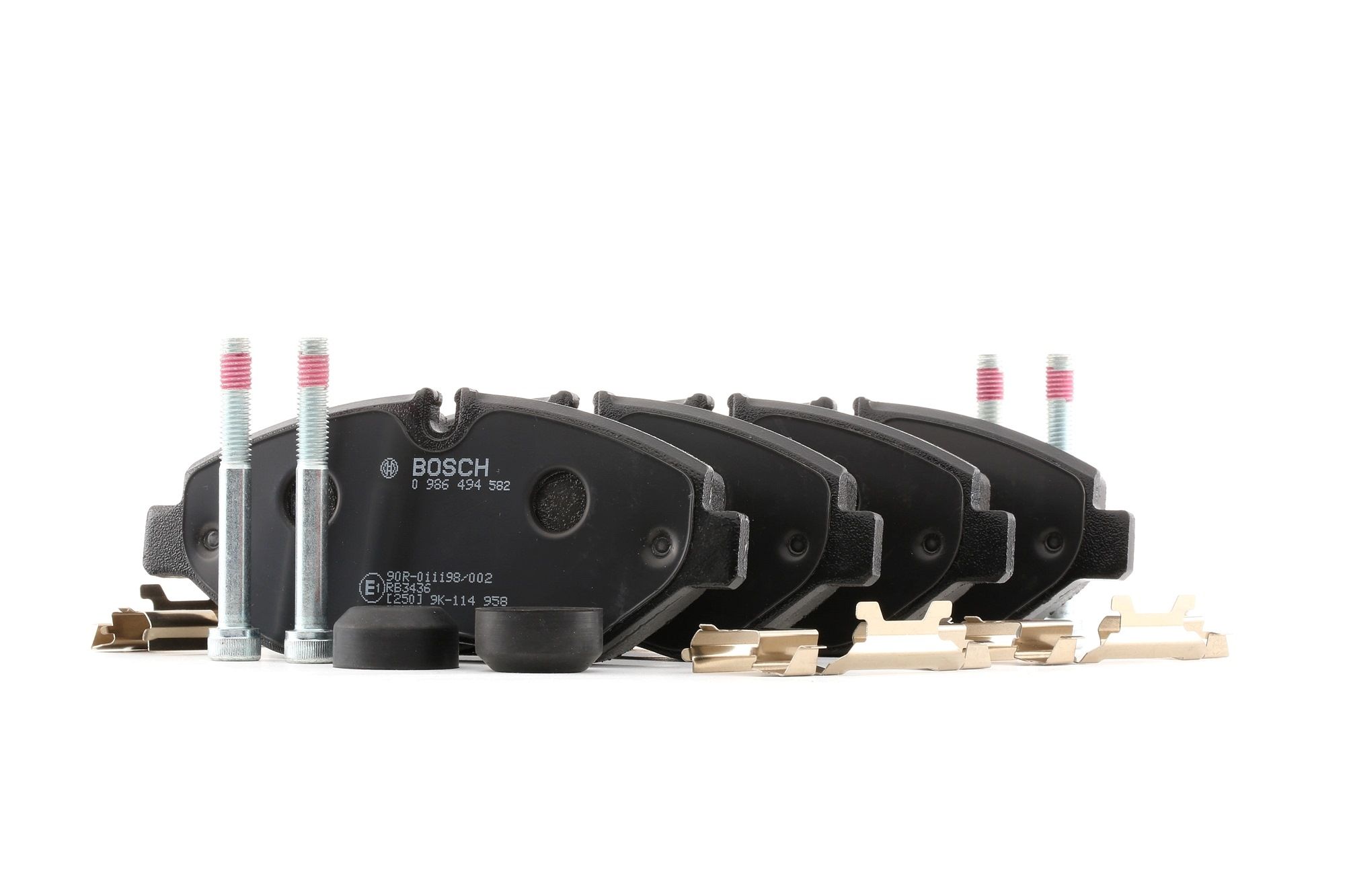 BOSCH Plaquettes De Frein 0 986 494 582 Jeu De Plaquettes De Frein,Jeu de plaquettes de frein, frein