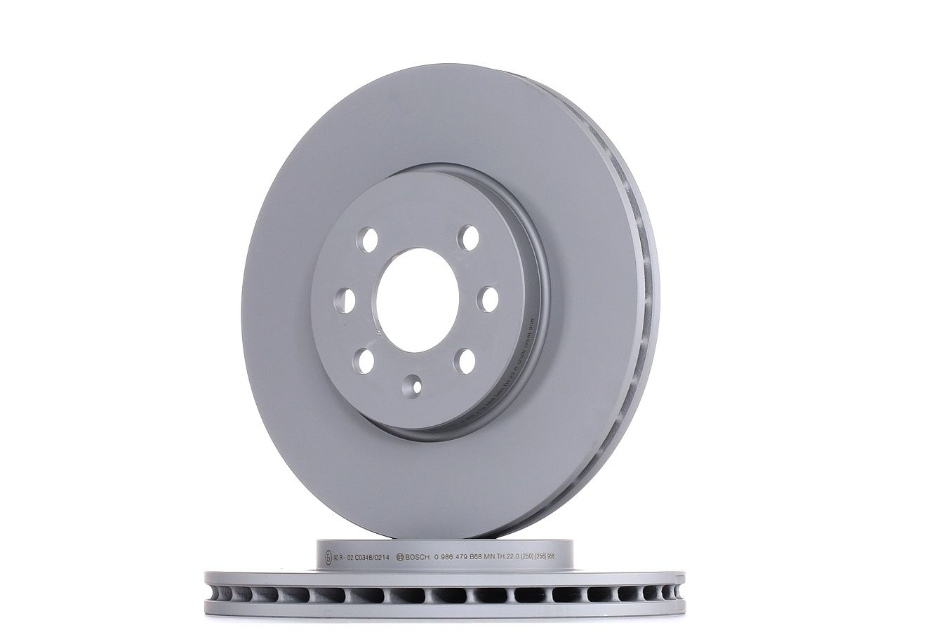 BOSCH Disques De Frein 0 986 479 B68 Frein à Disque,Disque de frein OPEL,VAUXHALL,MERIVA,ASTRA H L48