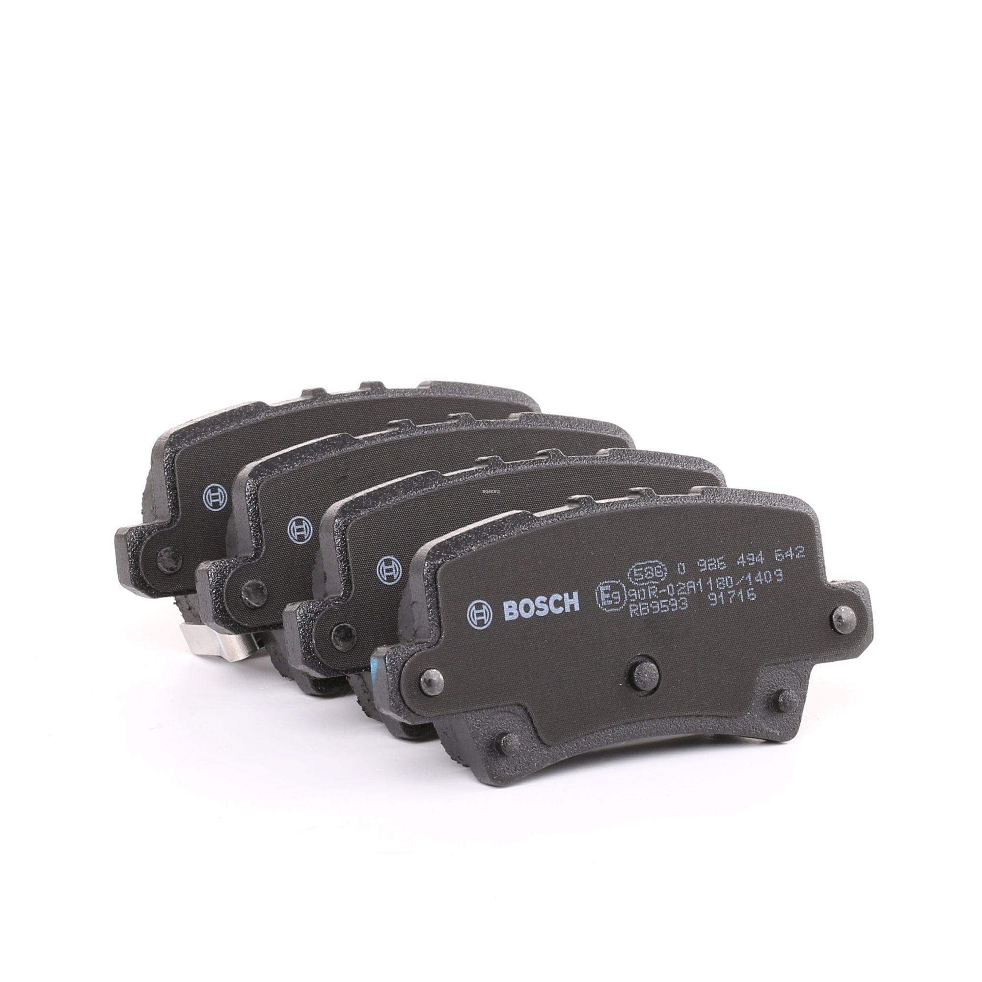 BOSCH Plaquettes De Frein 0 986 494 642 Jeu De Plaquettes De Frein,Jeu de plaquettes de frein, frein