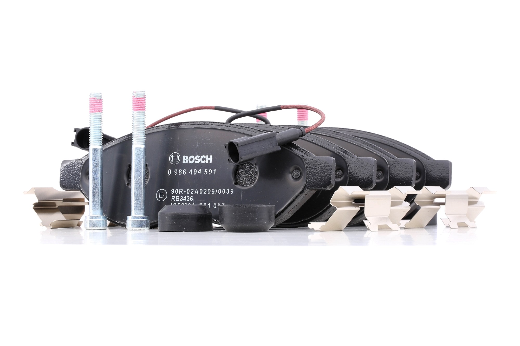 BOSCH Plaquettes De Frein 0 986 494 591 Jeu De Plaquettes De Frein,Jeu de plaquettes de frein, frein