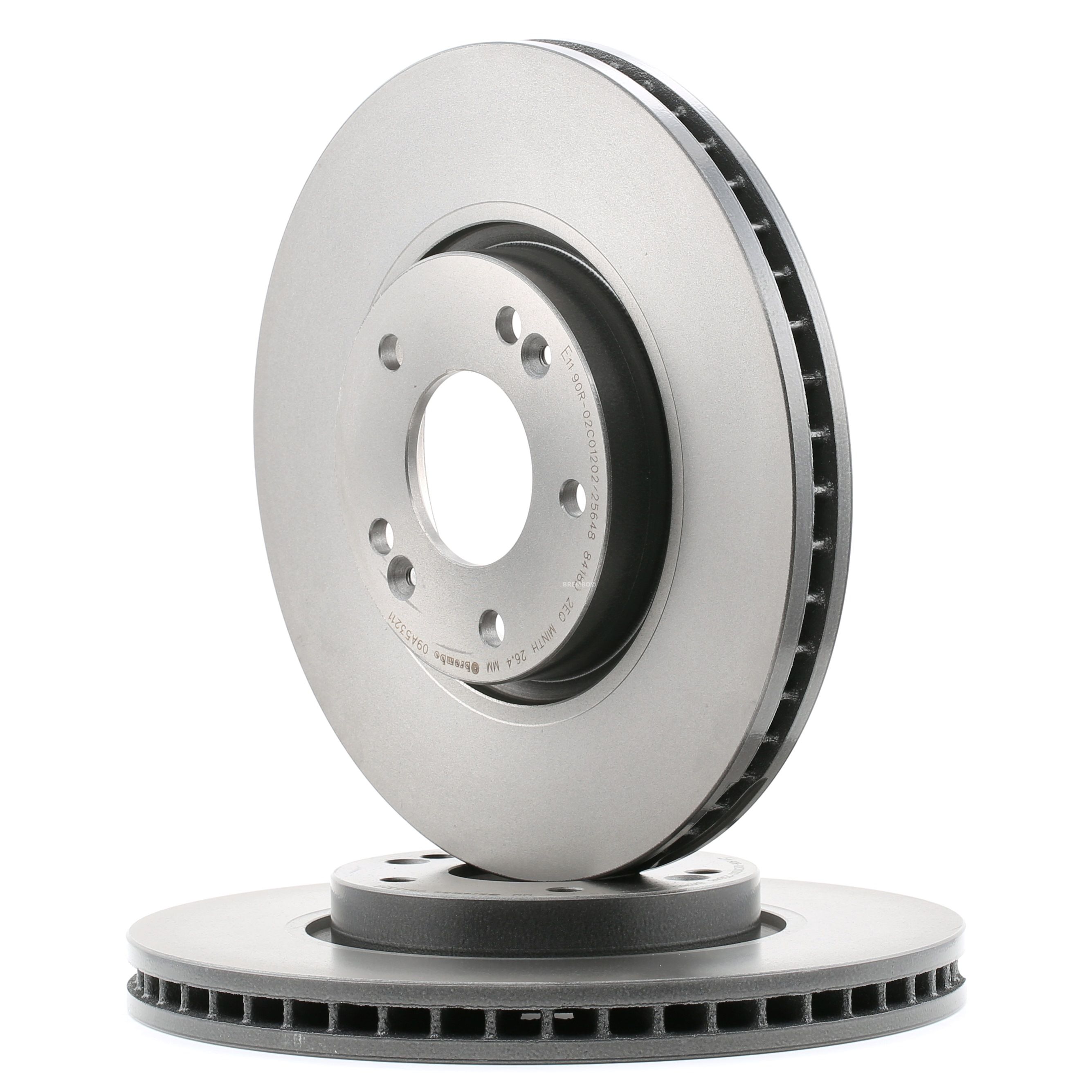 BREMBO Disques De Frein 09.A532.11 Frein à Disque,Disque de frein HYUNDAI,KIA,TUCSON JM,ix35 LM, EL,