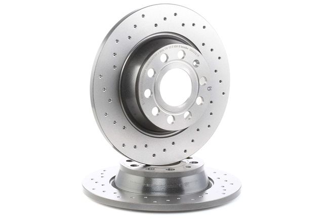 Bremsscheibe Bremsscheibendicke: 12mm, Lochanzahl: 5, Ø: 282mm mit OEM-Nummer 3CD 615 601