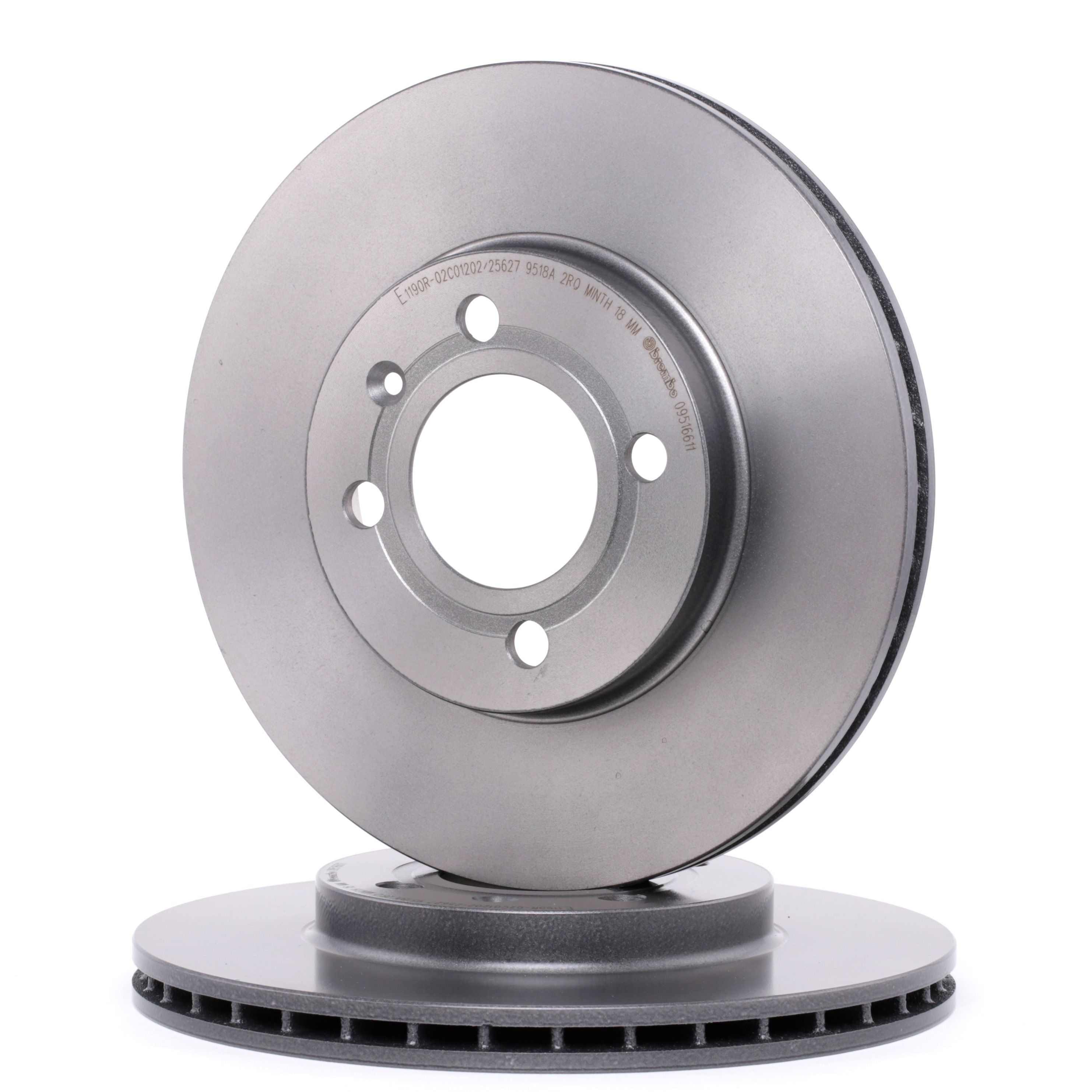BREMBO Disques De Frein 09.5166.11 Frein à Disque,Disque de frein VW,SEAT,GOLF III 1H1,POLO 6N2,POLO
