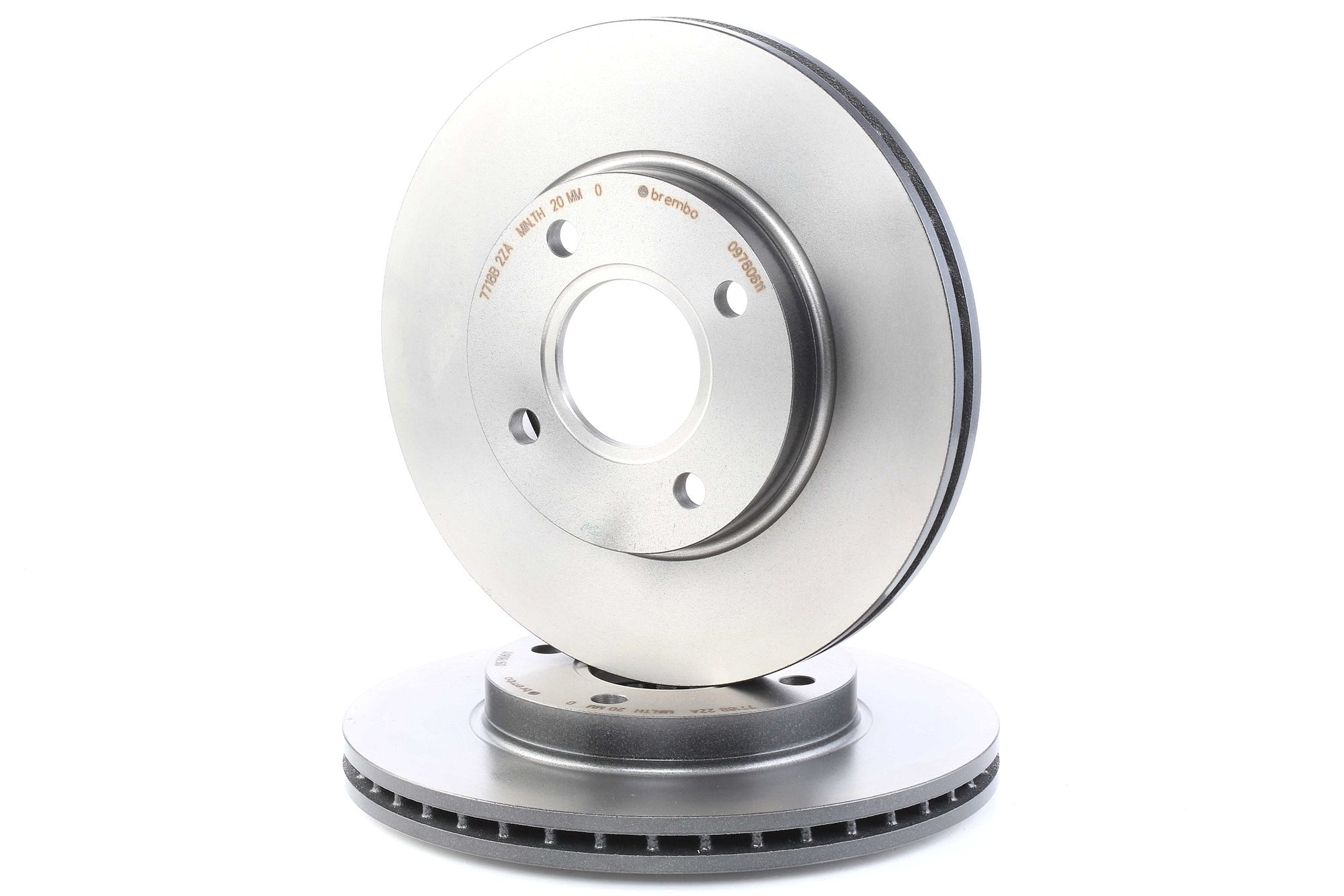 BREMBO Disques De Frein 09.7806.11 Frein à Disque,Disque de frein FORD,MAZDA,FIESTA V JH_, JD_,FOCUS