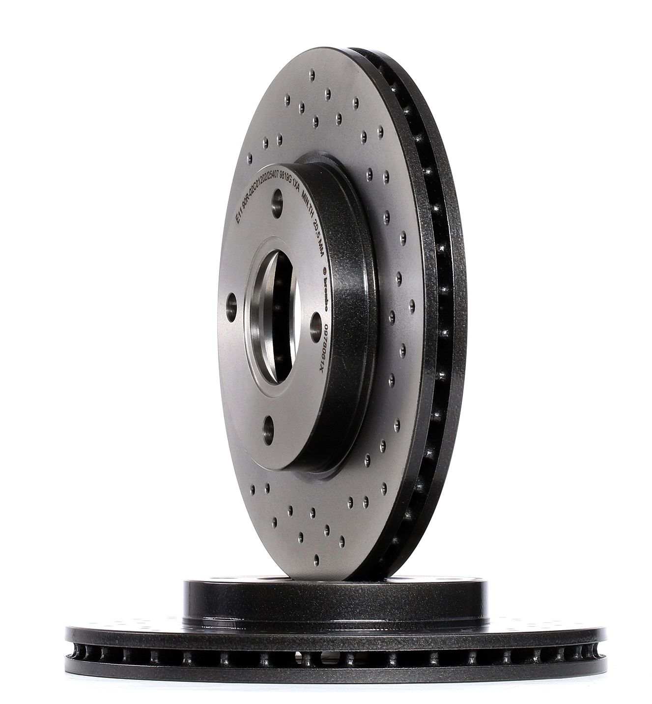 BREMBO Disques De Frein 09.7806.1X Frein à Disque,Disque de frein FORD,MAZDA,FIESTA V JH_, JD_,FOCUS