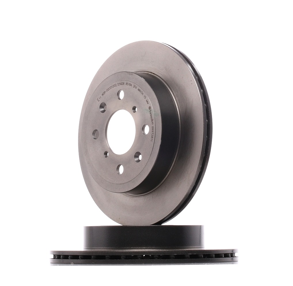 BREMBO Disques De Frein 09.9728.11 Frein à Disque,Disque de frein SUBARU,OPEL,SUZUKI,JUSTY III G3X,A