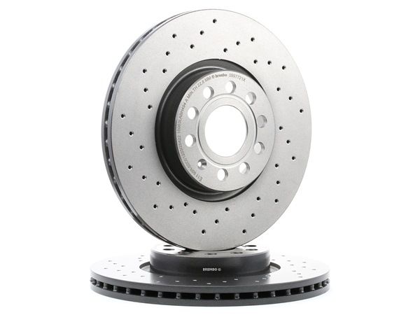 Bremsscheibe Bremsscheibendicke: 25mm, Lochanzahl: 5, Ø: 312mm mit OEM-Nummer 5C0 615 301 E