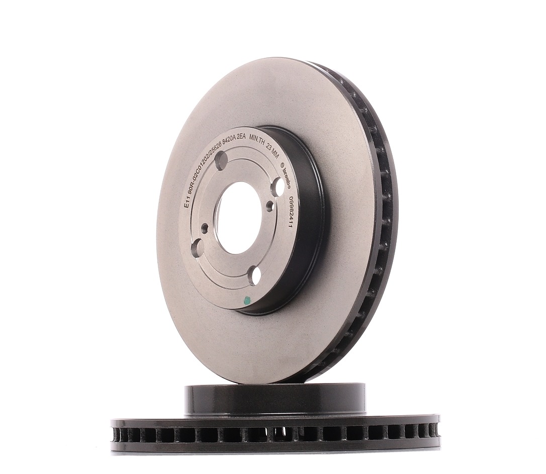 BREMBO Disques De Frein 09.9824.11 Frein à Disque,Disque de frein TOYOTA,COROLLA ZZE12_, NDE12_, ZDE