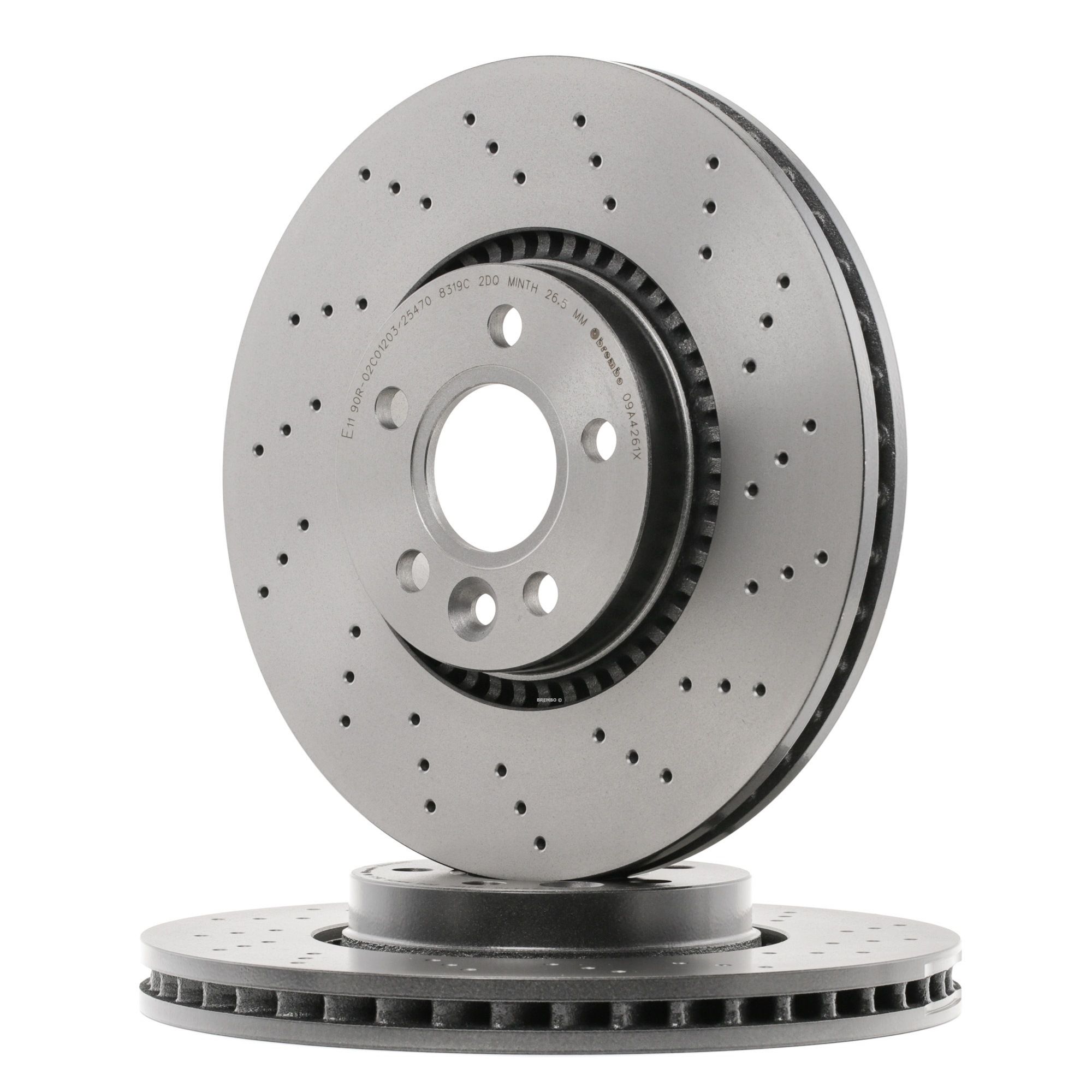 BREMBO Disques De Frein 09.A426.1X Frein à Disque,Disque de frein VOLVO,FORD,LAND ROVER,V60,XC70 II,