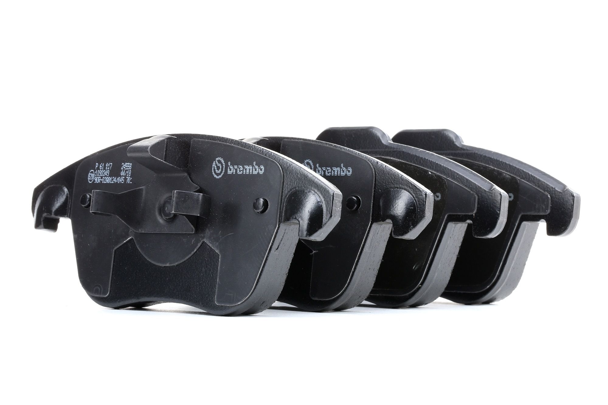 BREMBO Plaquettes De Frein P 61 117 Jeu De Plaquettes De Frein,Jeu de plaquettes de frein, frein à d