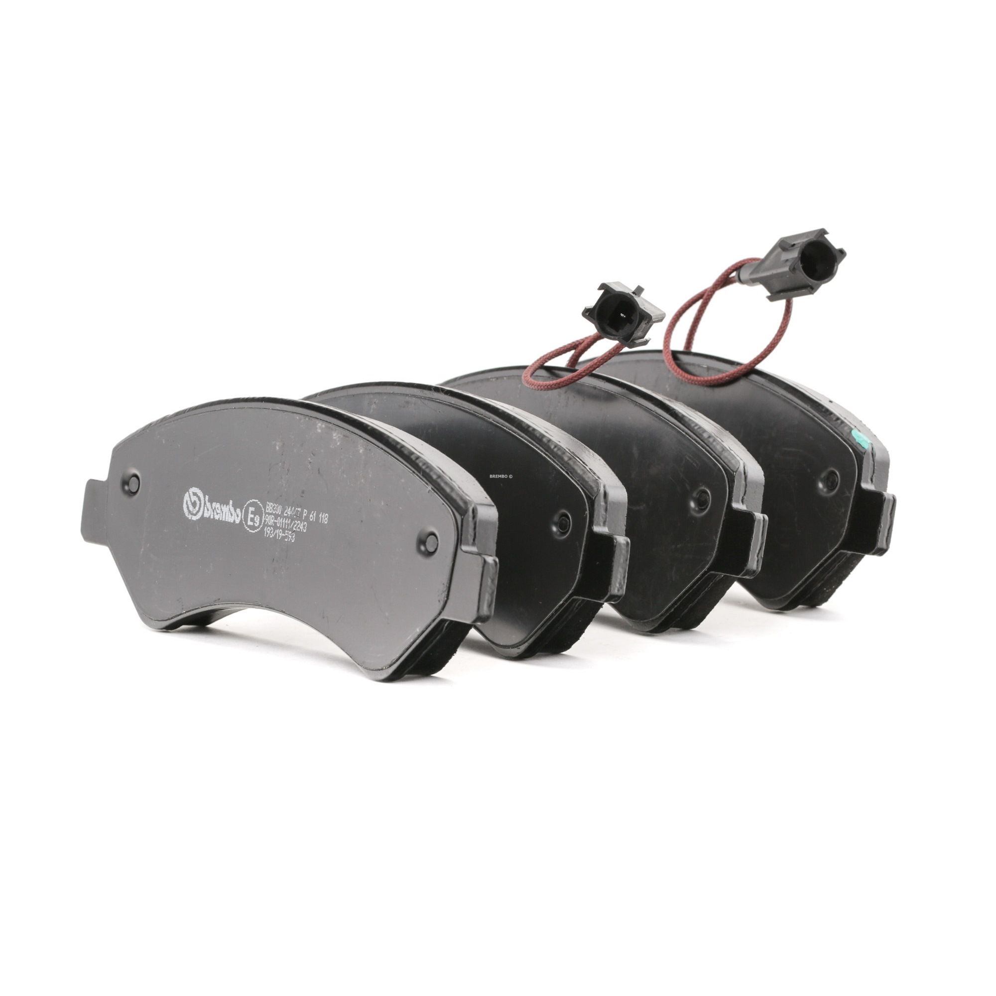 BREMBO Plaquettes De Frein P 61 118 Jeu De Plaquettes De Frein,Jeu de plaquettes de frein, frein à d