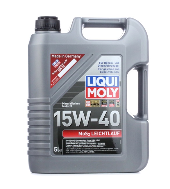 LIQUI MOLY Engine Oil 2571 Car oil FIAT CROMA 2013 MY 15W-40, Capacity: 5l, Mineral Oil 2571