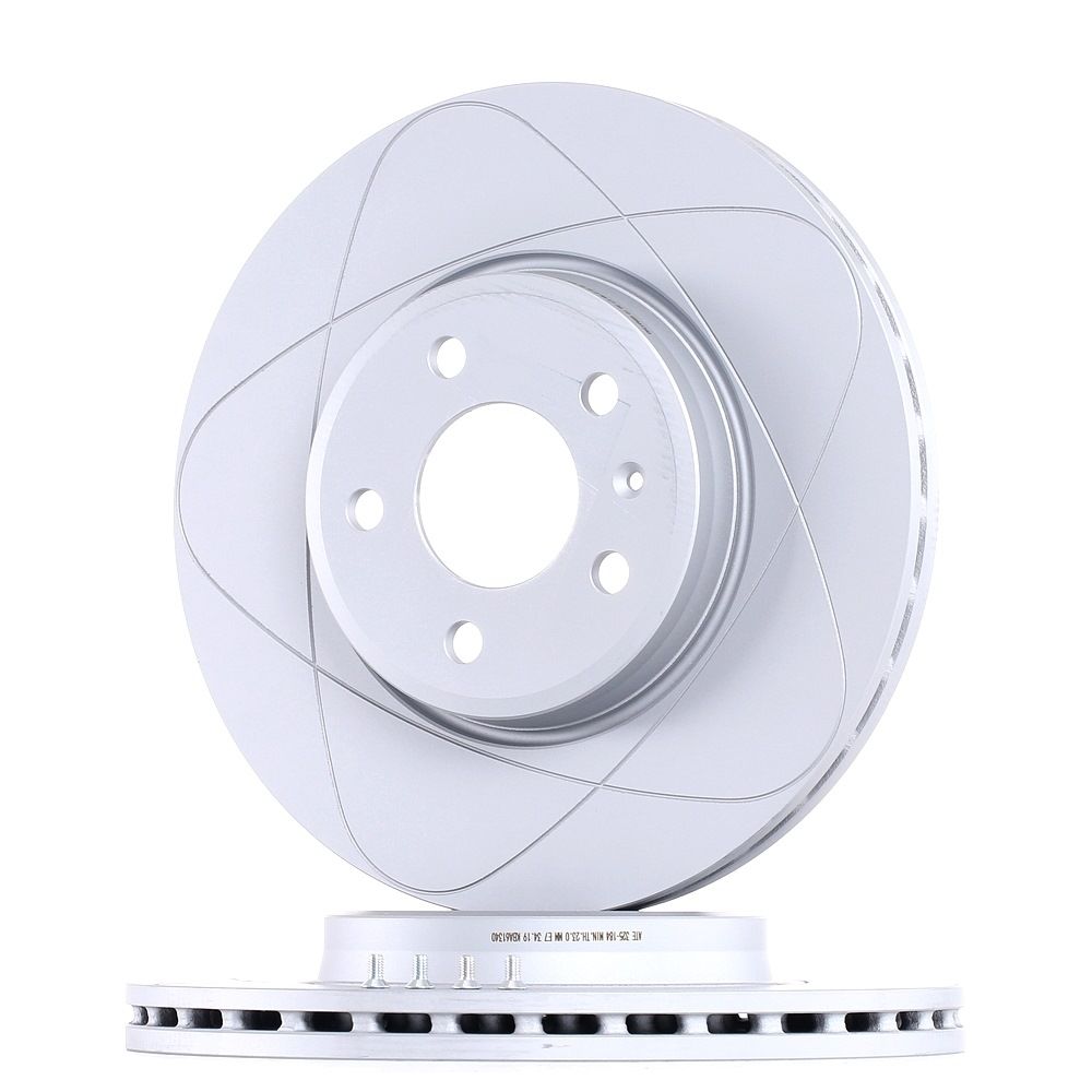 ATE Disques De Frein 24.0325-0184.1 Frein à Disque,Disque de frein AUDI,A4 8K2, B8,A4 Avant 8K5, B8,