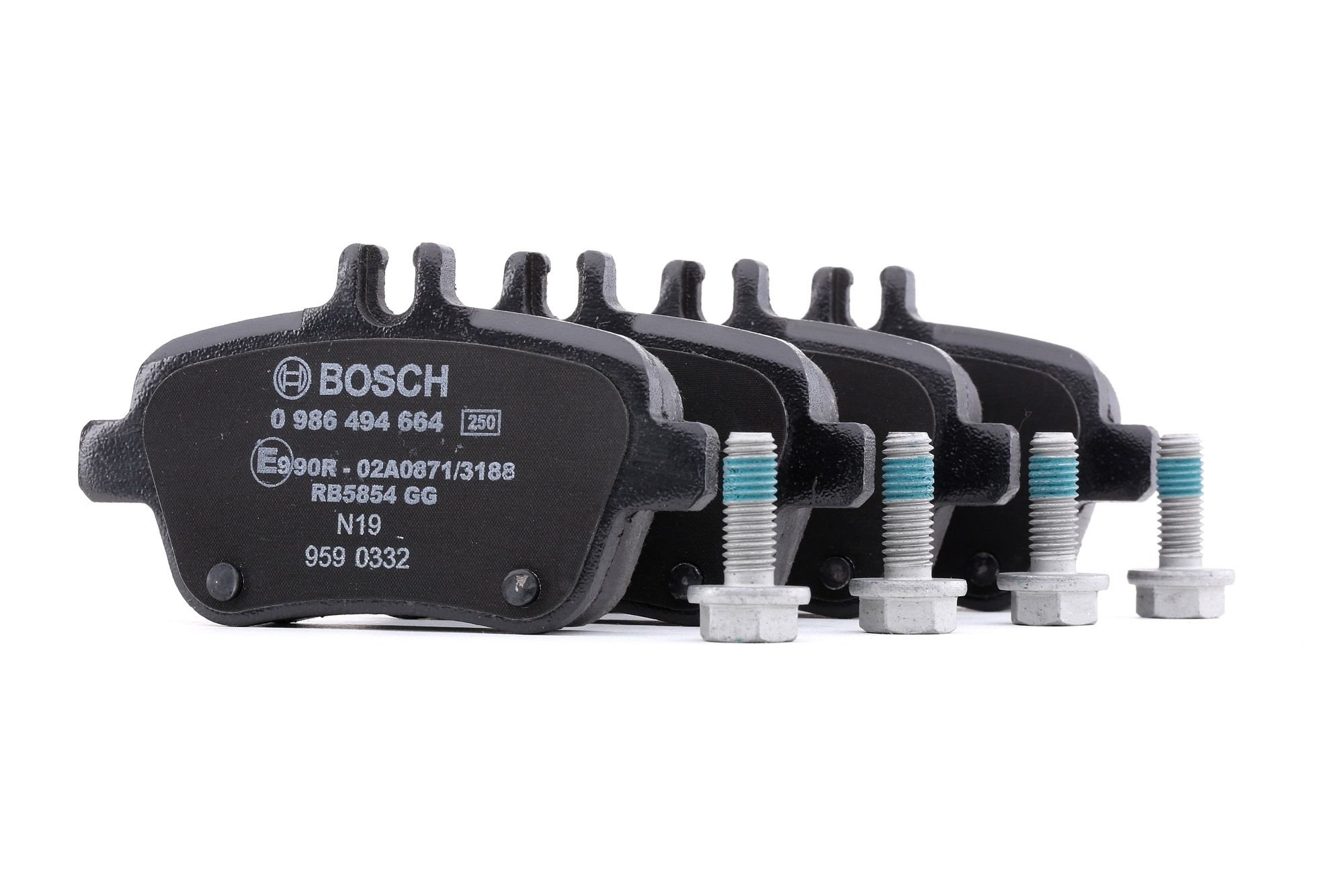 BOSCH Plaquettes De Frein 0 986 494 664 Jeu De Plaquettes De Frein,Jeu de plaquettes de frein, frein