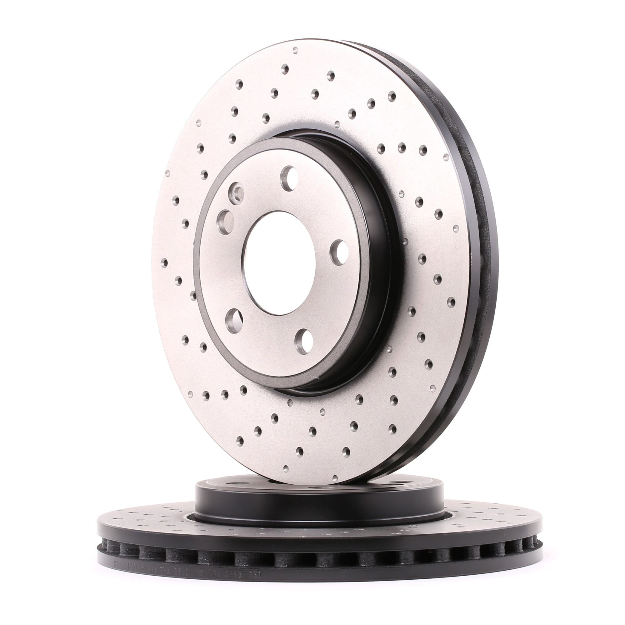 TRW Disques De Frein DF6262S Frein à Disque,Disque de frein MERCEDES-BENZ,VW,CLASE A W176,CLASE B W2