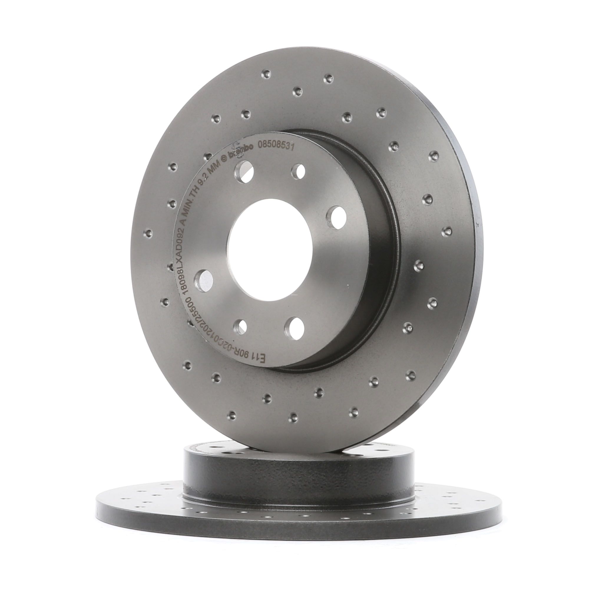 BREMBO Disques De Frein 08.5085.31 Frein à Disque,Disque de frein ABARTH,500 / 595 312_,500C / 595C 