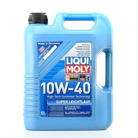 LIQUI MOLY Olio motore 9505 Olio auto 10W-40, Contenuto: 5l, Olio parzialmente sintetico EAN: 4100420095054