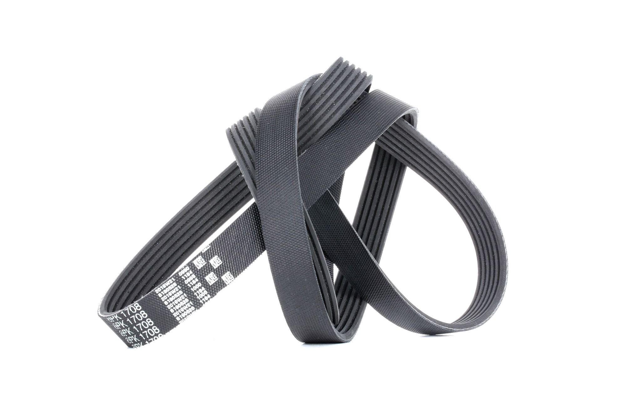 GATES Courroie Trapézoïdale à Nervures 6PK1708 BMW,FIAT,LANCIA,3 E46,3 Coupé E46,3 Touring E46,DUCAT