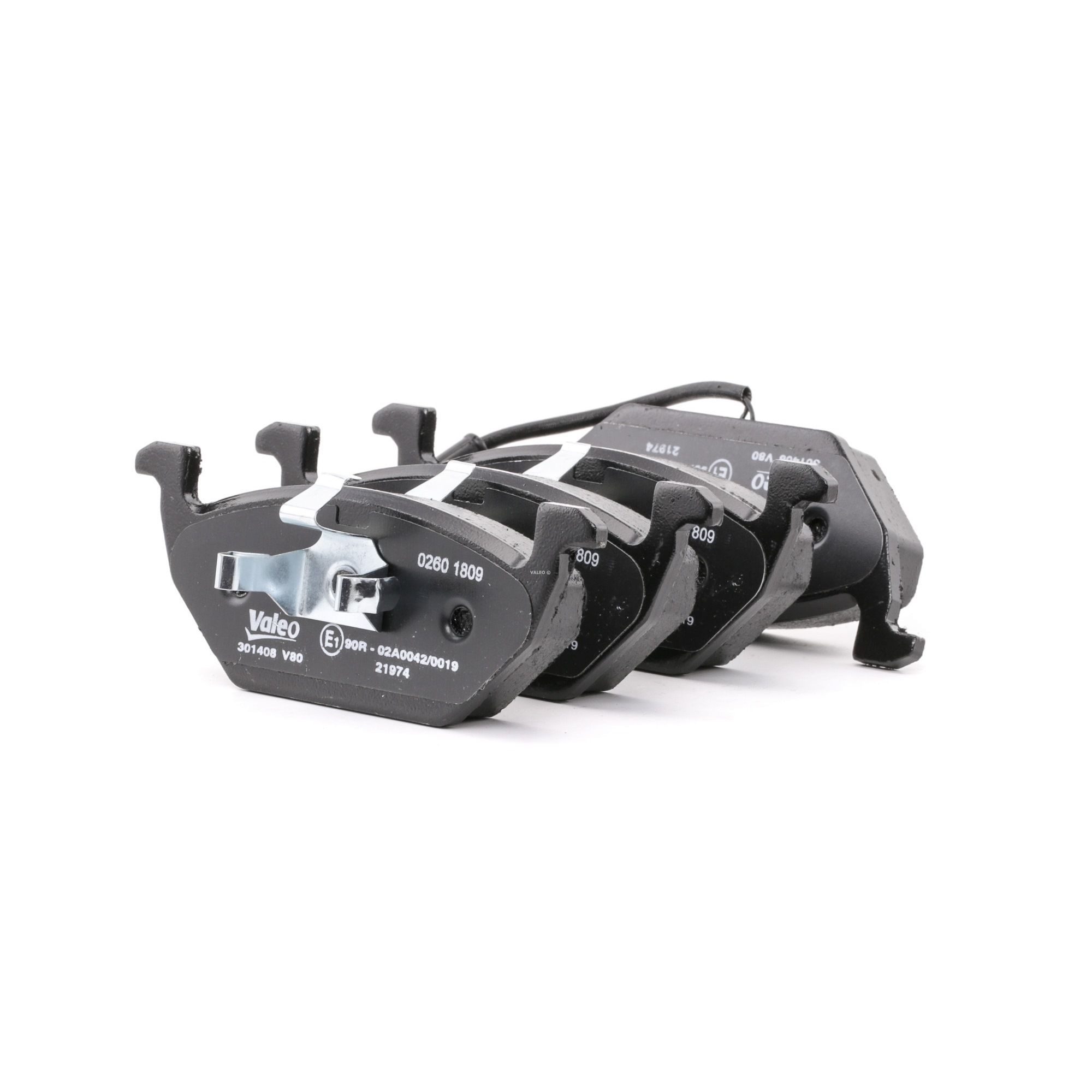 VALEO Plaquettes De Frein 301408 Jeu De Plaquettes De Frein,Jeu de plaquettes de frein, frein à disq