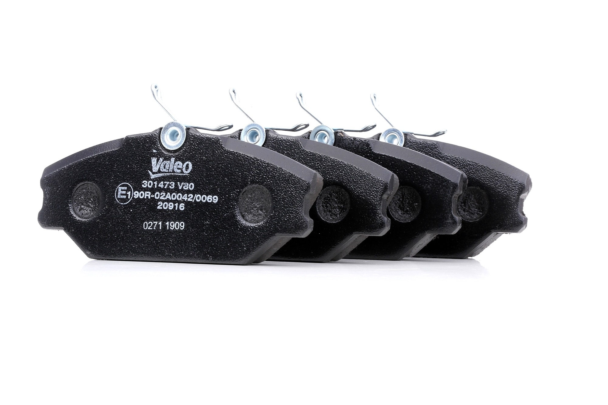 VALEO Plaquettes De Frein 301473 Jeu De Plaquettes De Frein,Jeu de plaquettes de frein, frein à disq