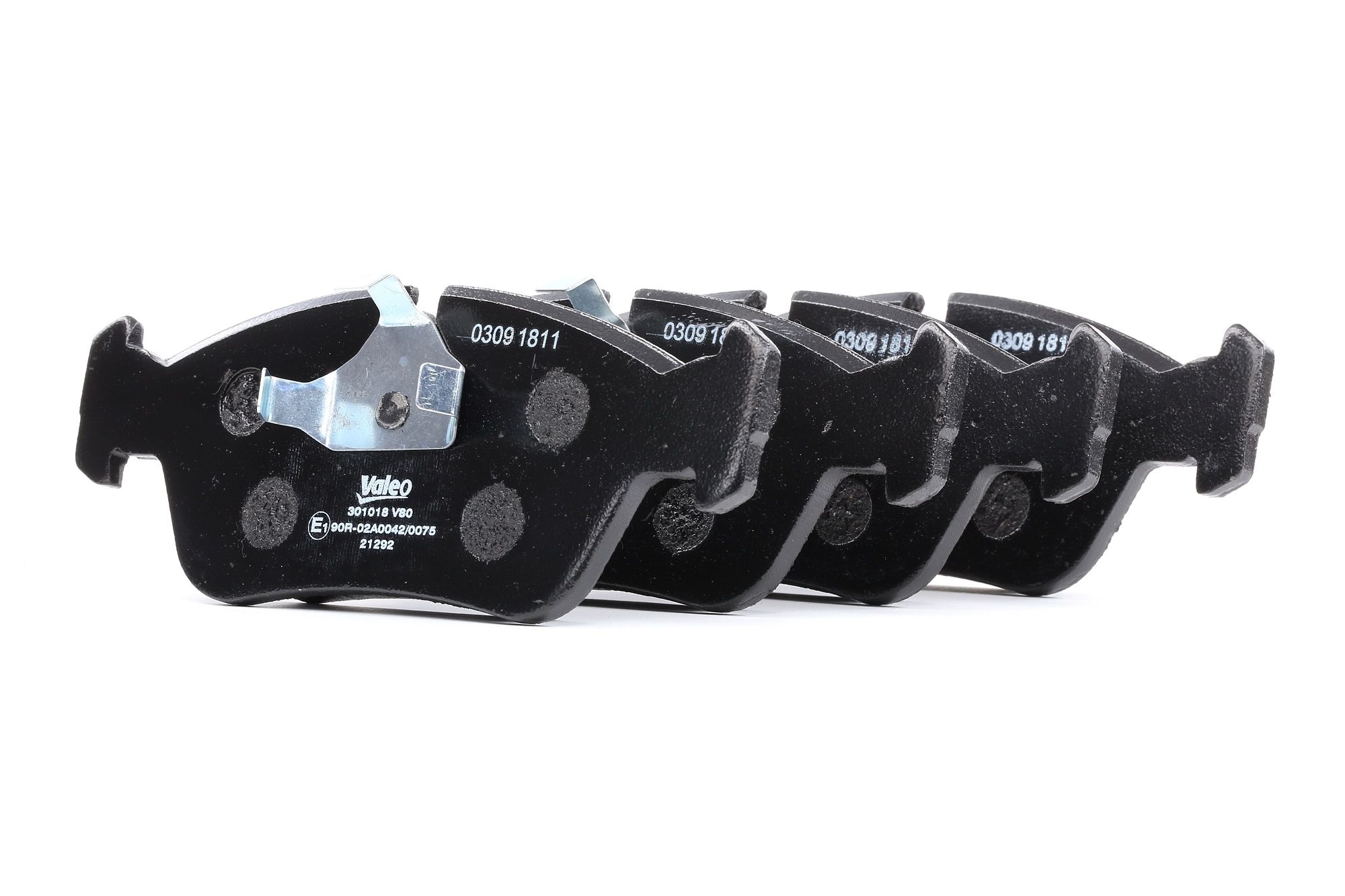 VALEO Plaquettes De Frein 301018 Jeu De Plaquettes De Frein,Jeu de plaquettes de frein, frein à disq