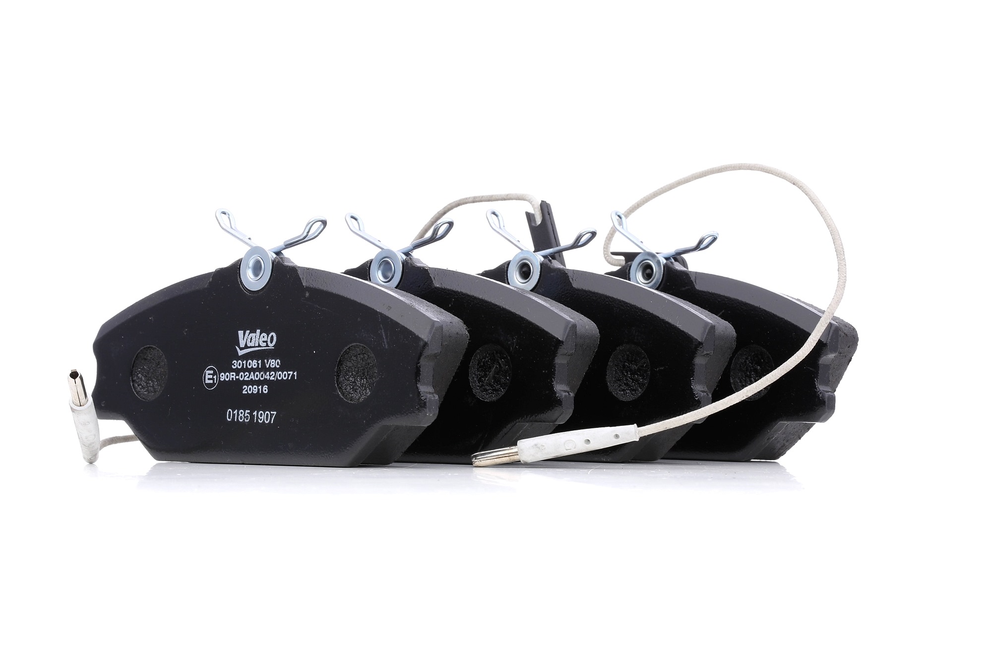 VALEO Plaquettes De Frein 301061 Jeu De Plaquettes De Frein,Jeu de plaquettes de frein, frein à disq