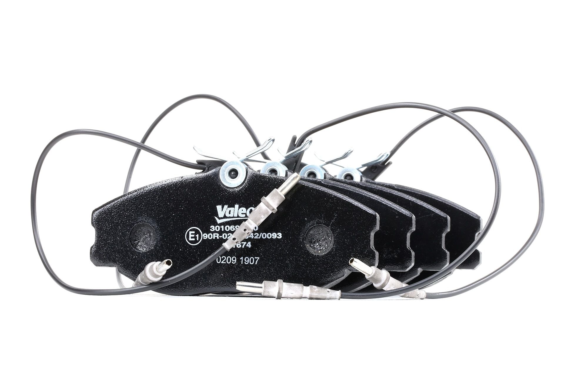 VALEO Plaquettes De Frein 301069 Jeu De Plaquettes De Frein,Jeu de plaquettes de frein, frein à disq