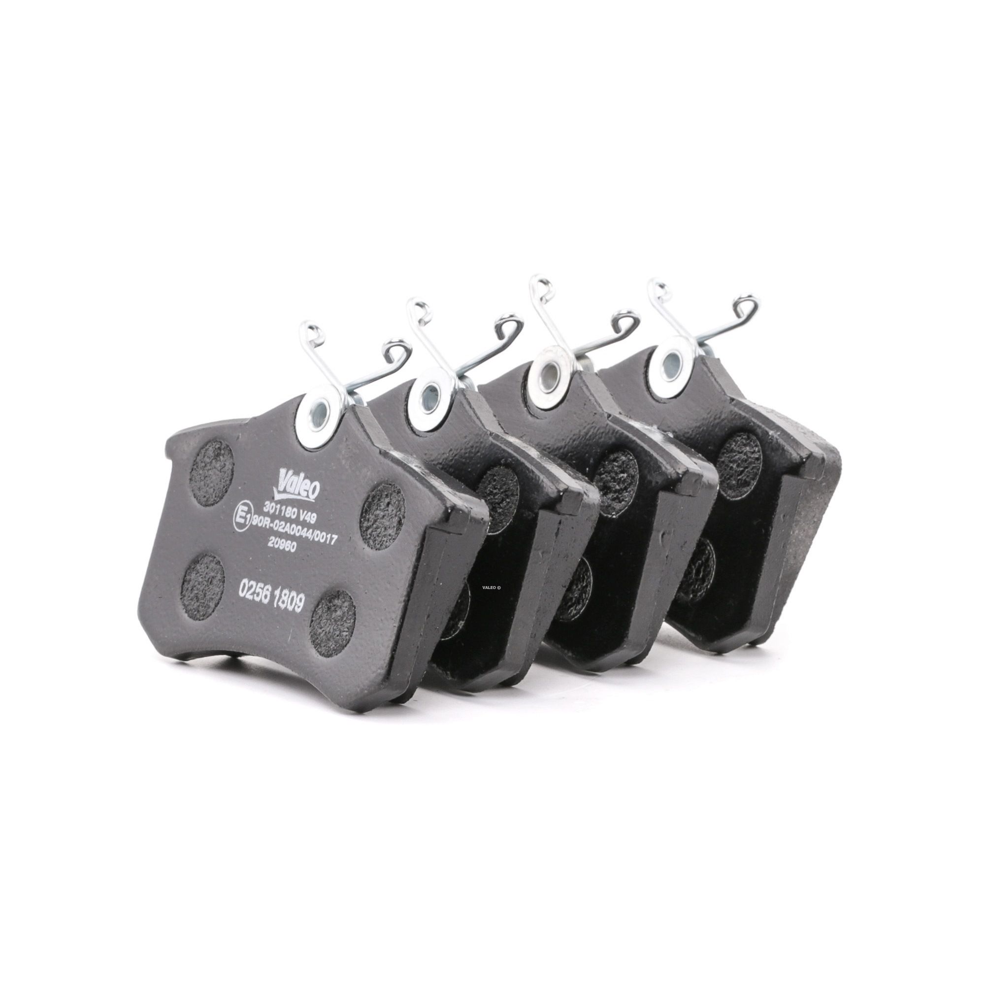 VALEO Plaquettes De Frein 301180 Jeu De Plaquettes De Frein,Jeu de plaquettes de frein, frein à disq