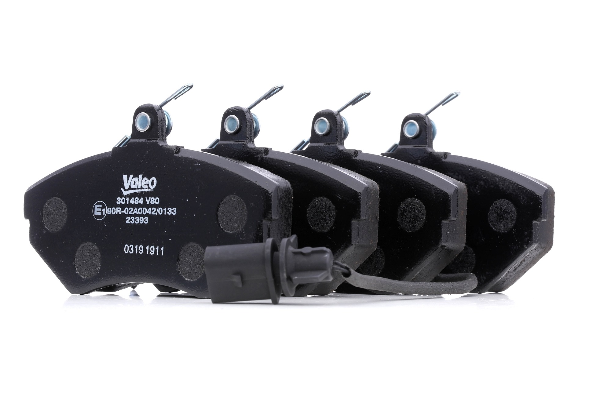 VALEO Plaquettes De Frein 301484 Jeu De Plaquettes De Frein,Jeu de plaquettes de frein, frein à disq