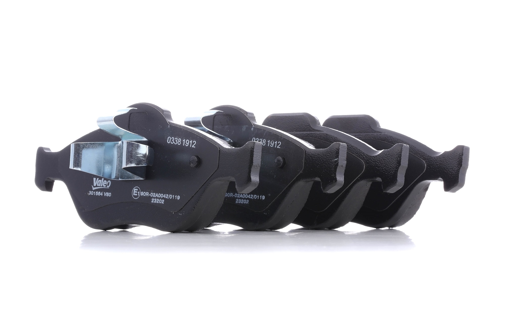 VALEO Plaquettes De Frein 301564 Jeu De Plaquettes De Frein,Jeu de plaquettes de frein, frein à disq