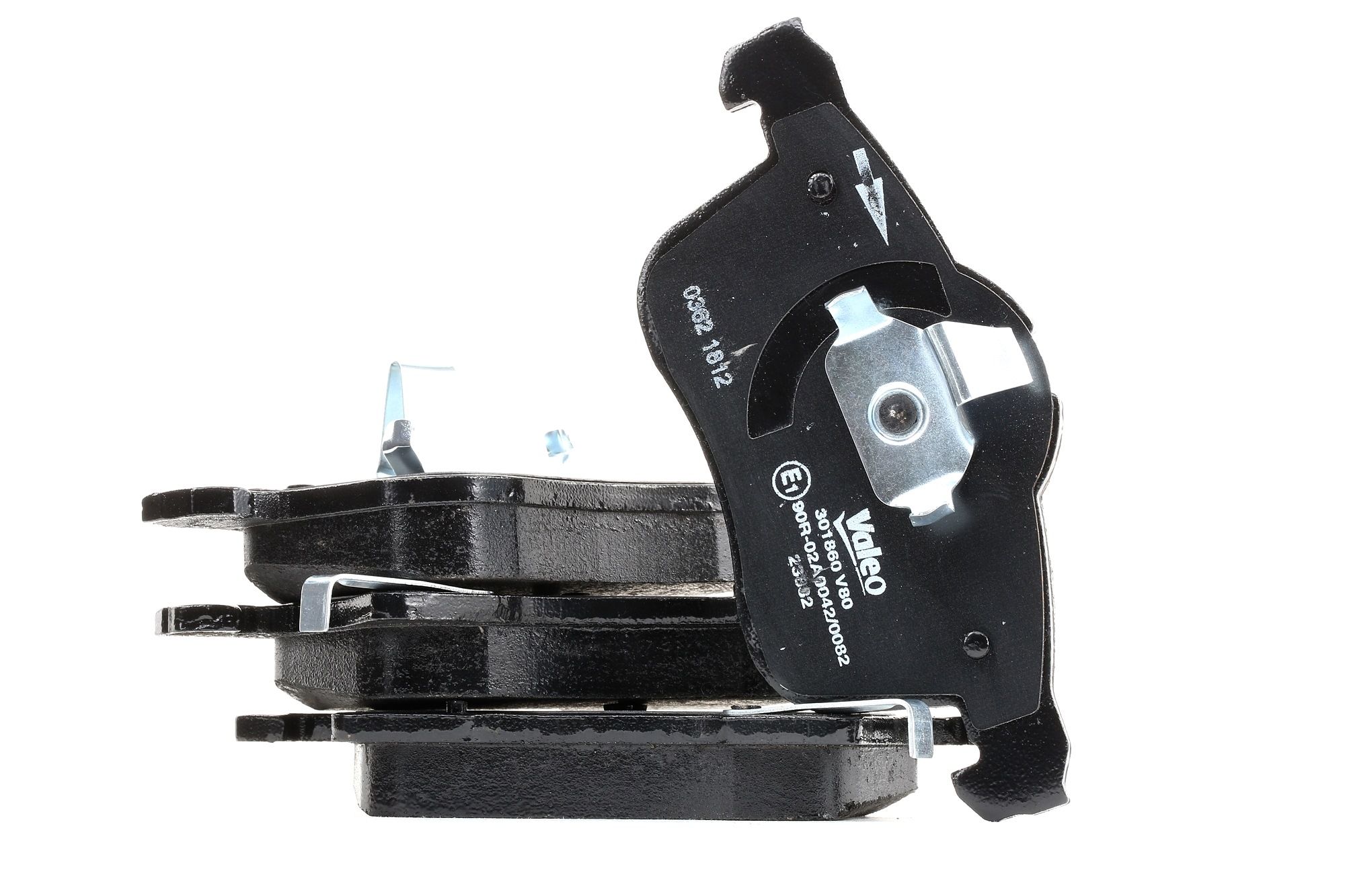 VALEO Plaquettes De Frein 301568 Jeu De Plaquettes De Frein,Jeu de plaquettes de frein, frein à disq