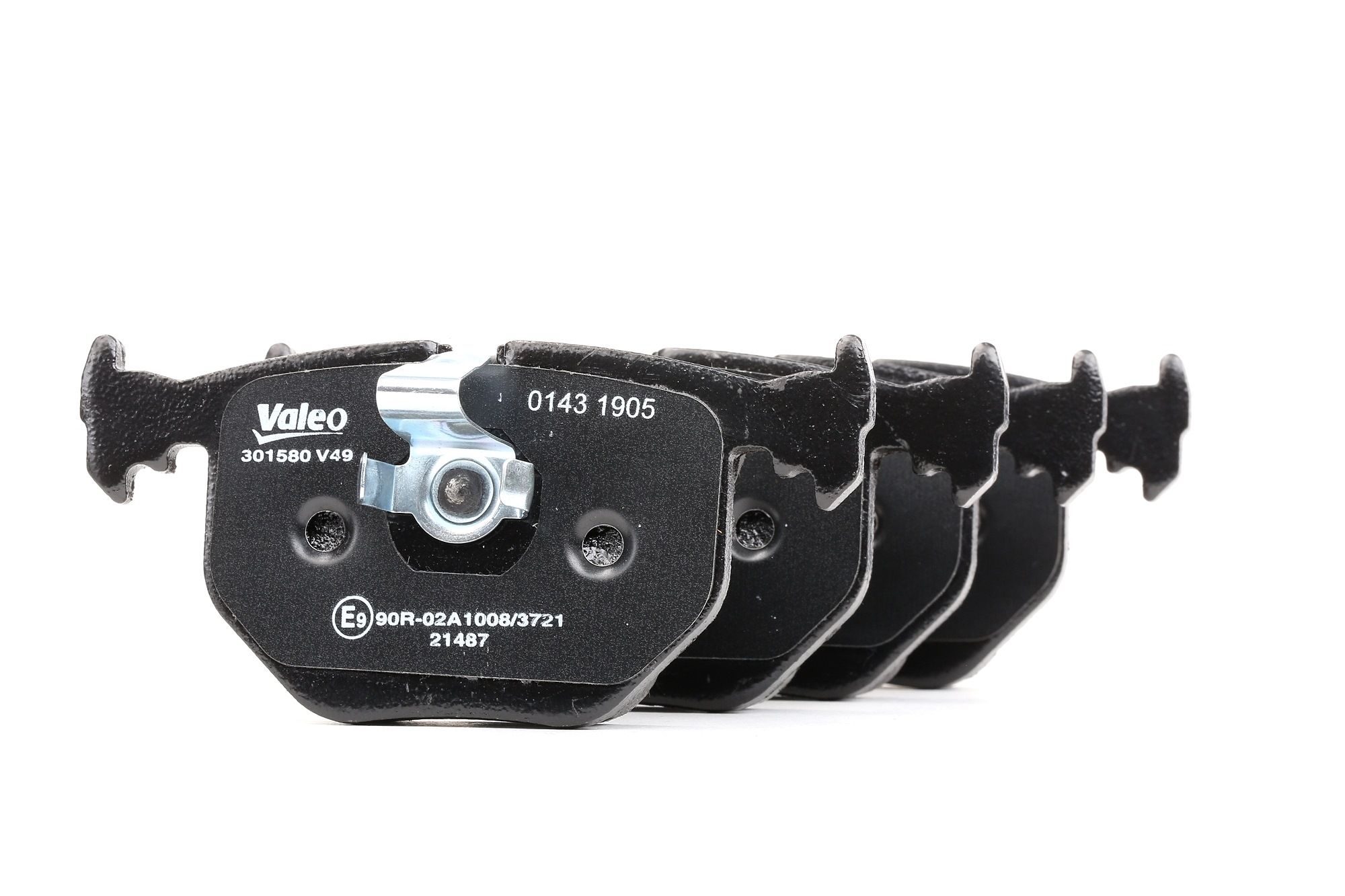 VALEO Plaquettes De Frein 301580 Jeu De Plaquettes De Frein,Jeu de plaquettes de frein, frein à disq