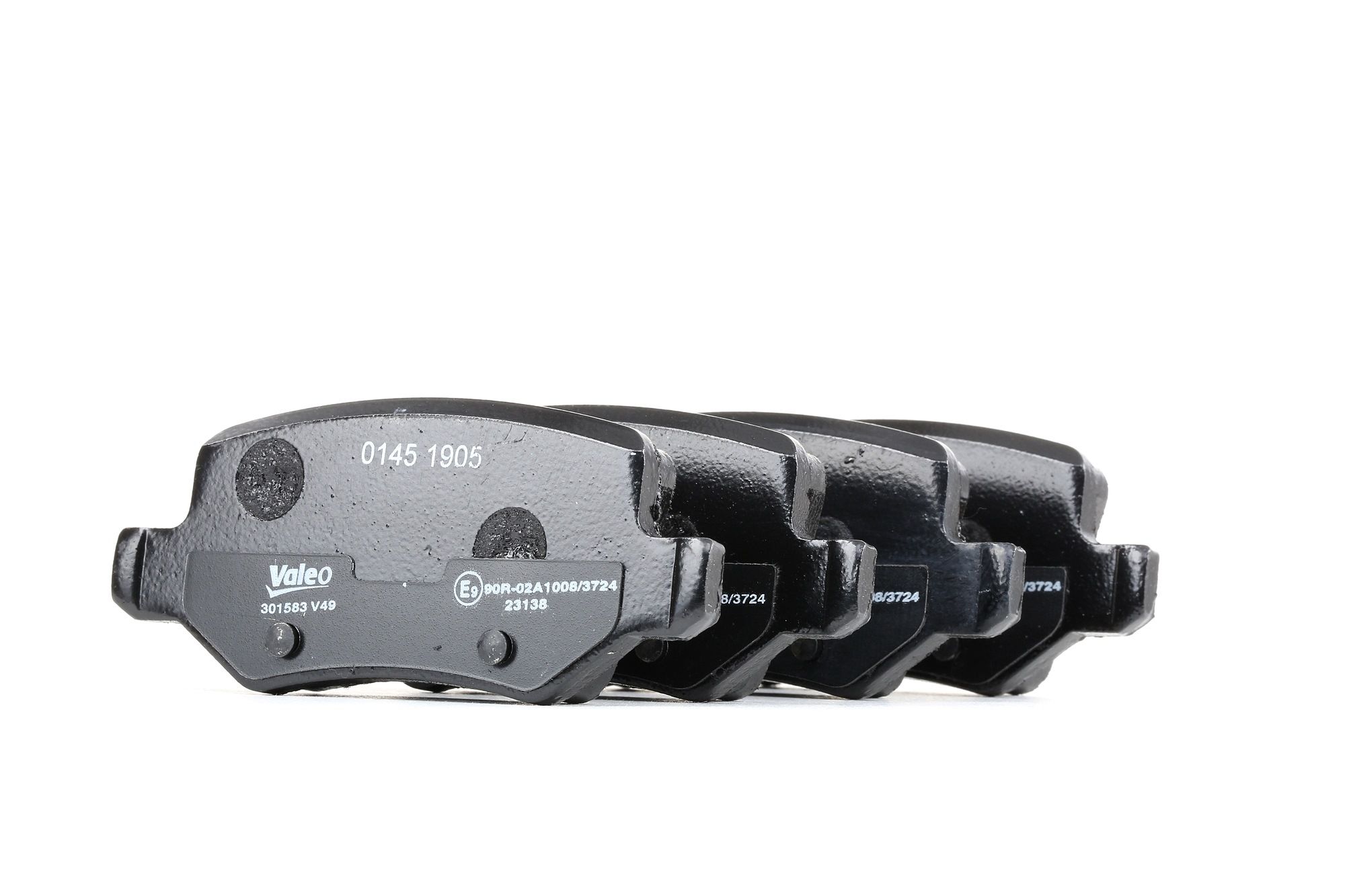 VALEO Plaquettes De Frein 301583 Jeu De Plaquettes De Frein,Jeu de plaquettes de frein, frein à disq