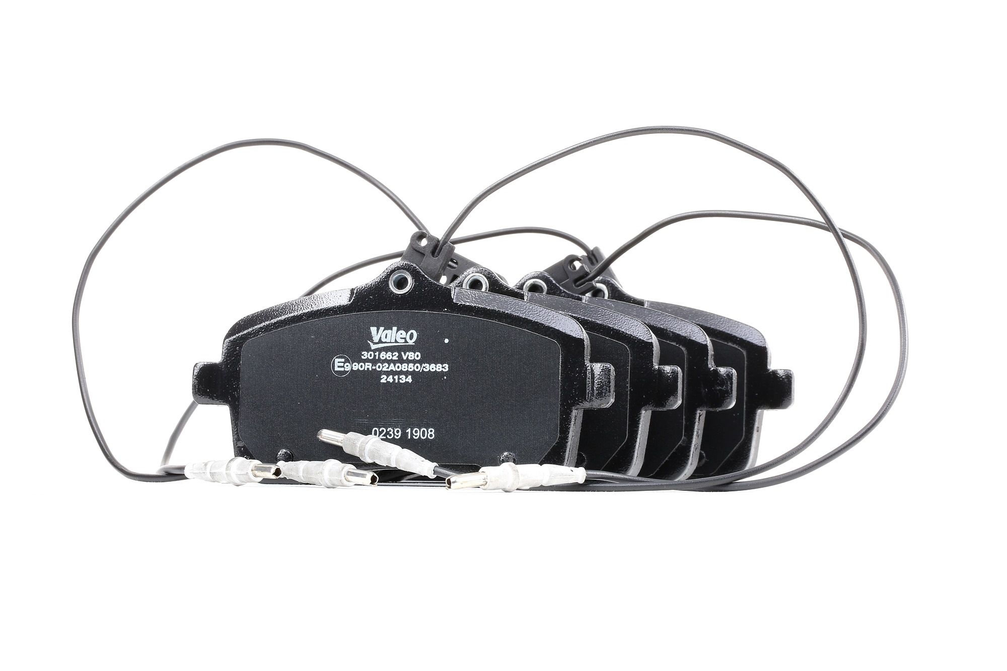 VALEO Plaquettes De Frein 301662 Jeu De Plaquettes De Frein,Jeu de plaquettes de frein, frein à disq