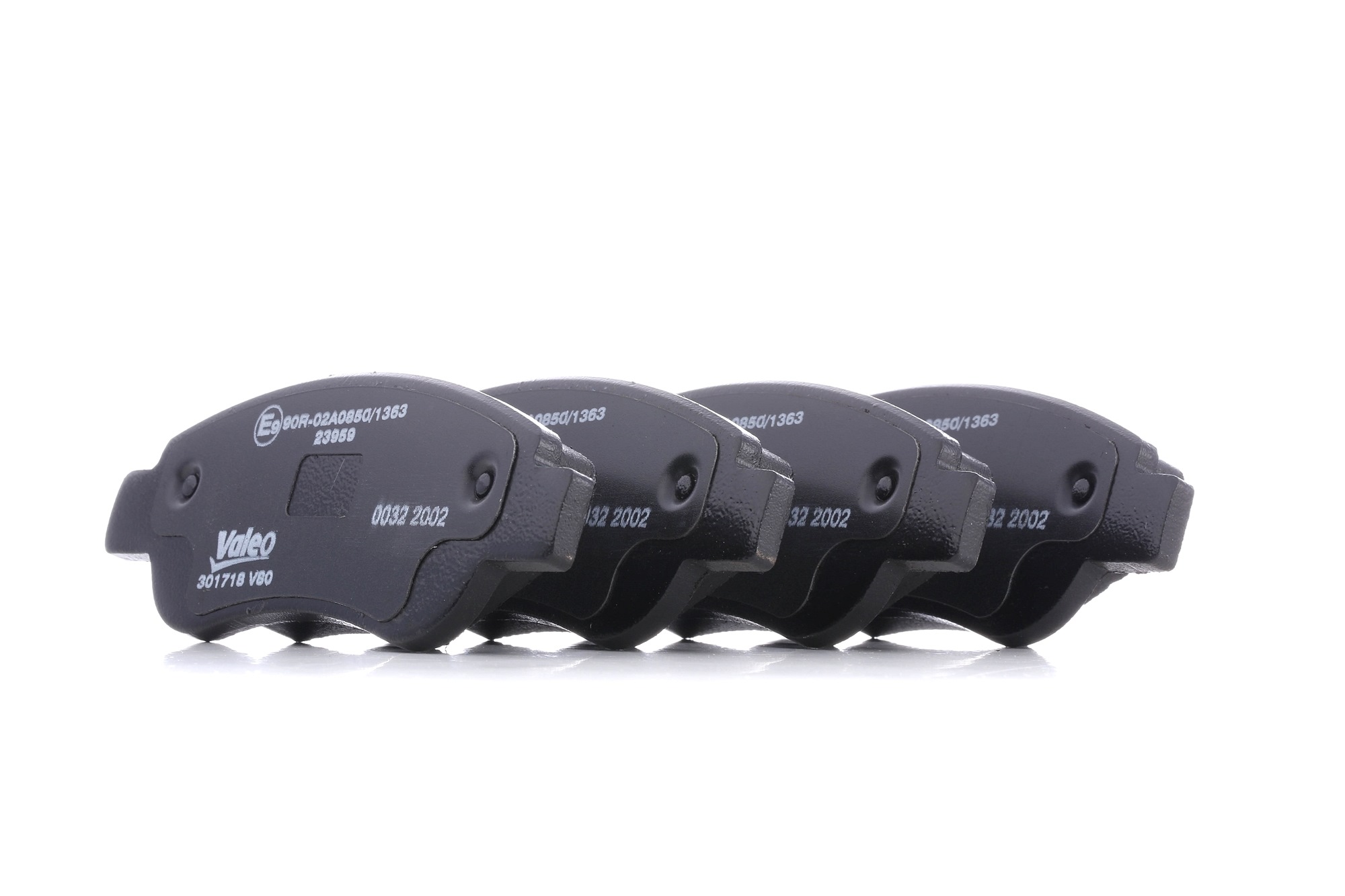 VALEO Plaquettes De Frein 301718 Jeu De Plaquettes De Frein,Jeu de plaquettes de frein, frein à disq
