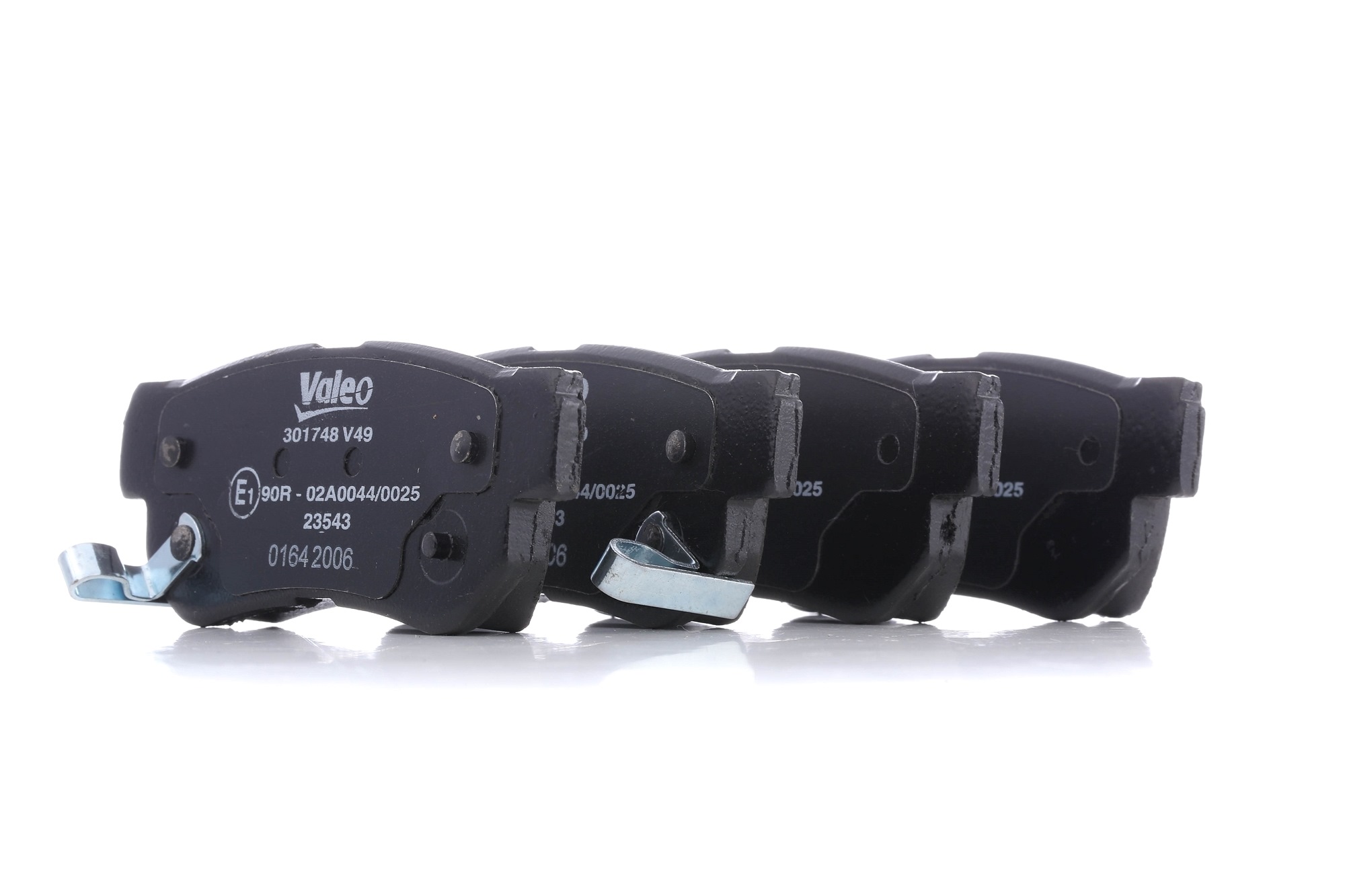 VALEO Plaquettes De Frein 301748 Jeu De Plaquettes De Frein,Jeu de plaquettes de frein, frein à disq