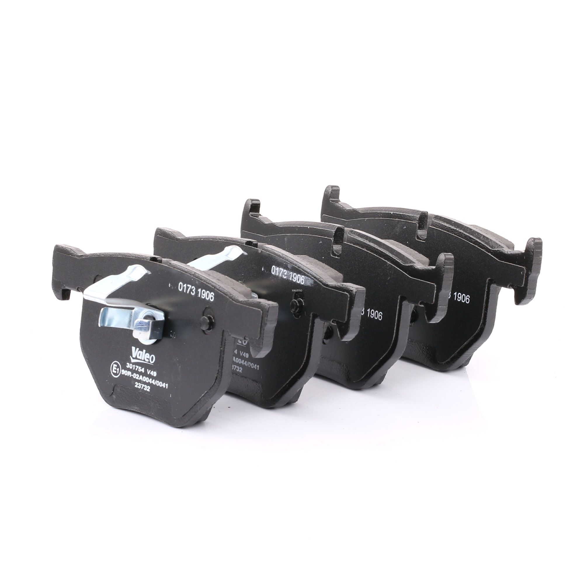 VALEO Plaquettes De Frein 301754 Jeu De Plaquettes De Frein,Jeu de plaquettes de frein, frein à disq
